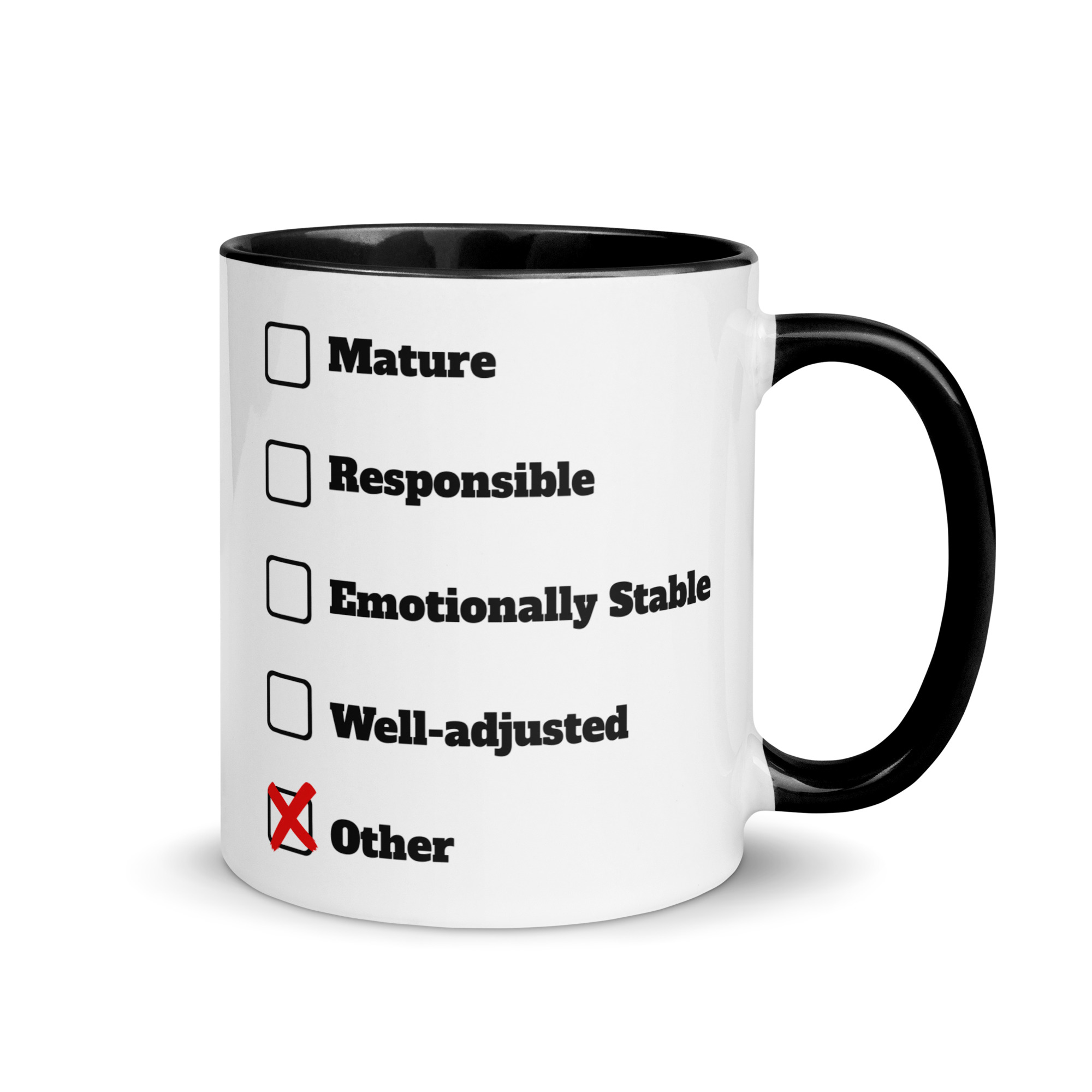 Adult Assessment Mug With Color Inside