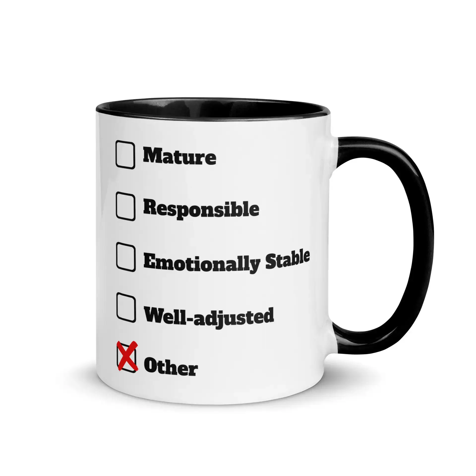 Adult Assessment Mug with Color Inside