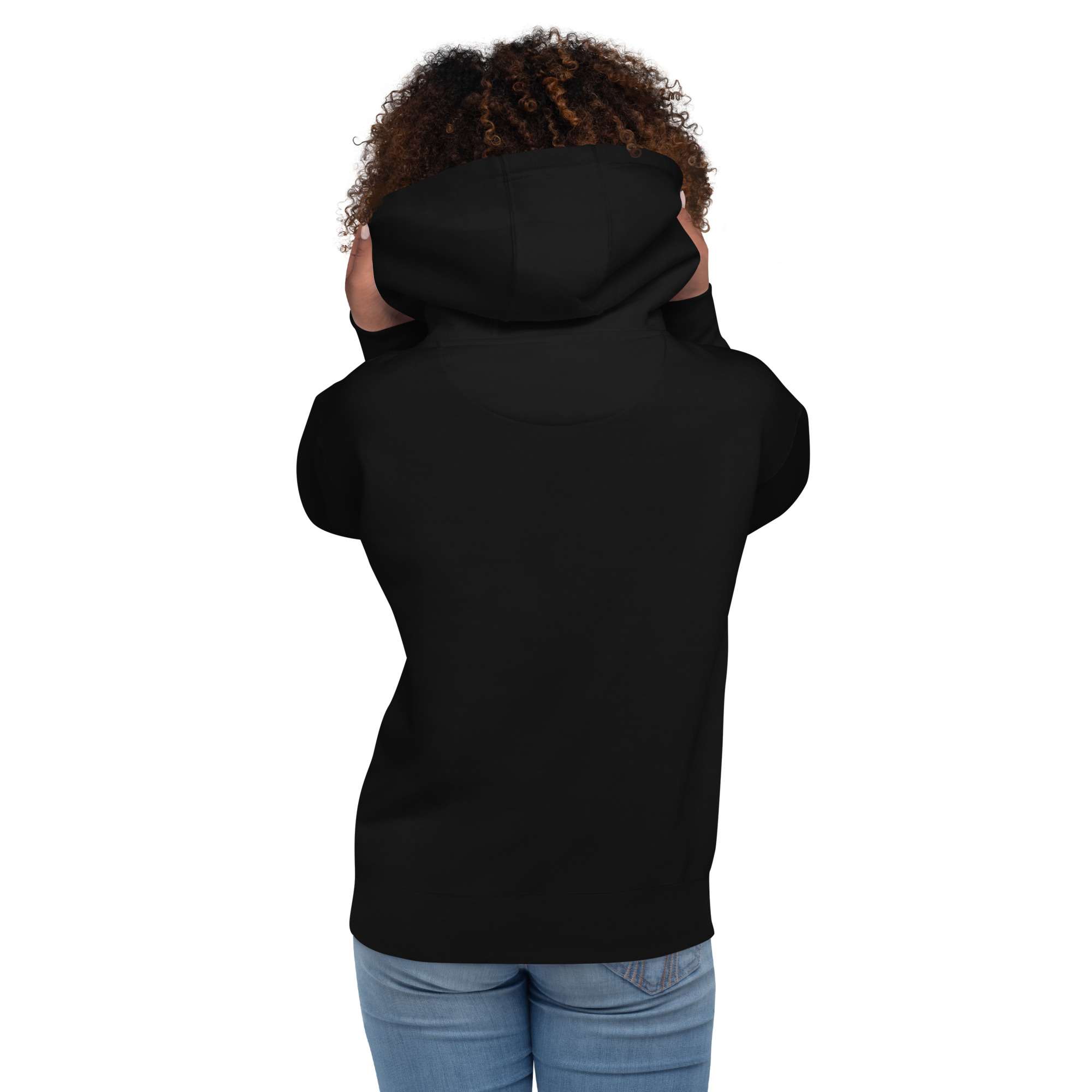 Labyrinth Heart labyrinth I know the Path by Heart cotton-heritage-m2580-unisex-premium-pullover-hoodie-black-back-696295a64fb4f