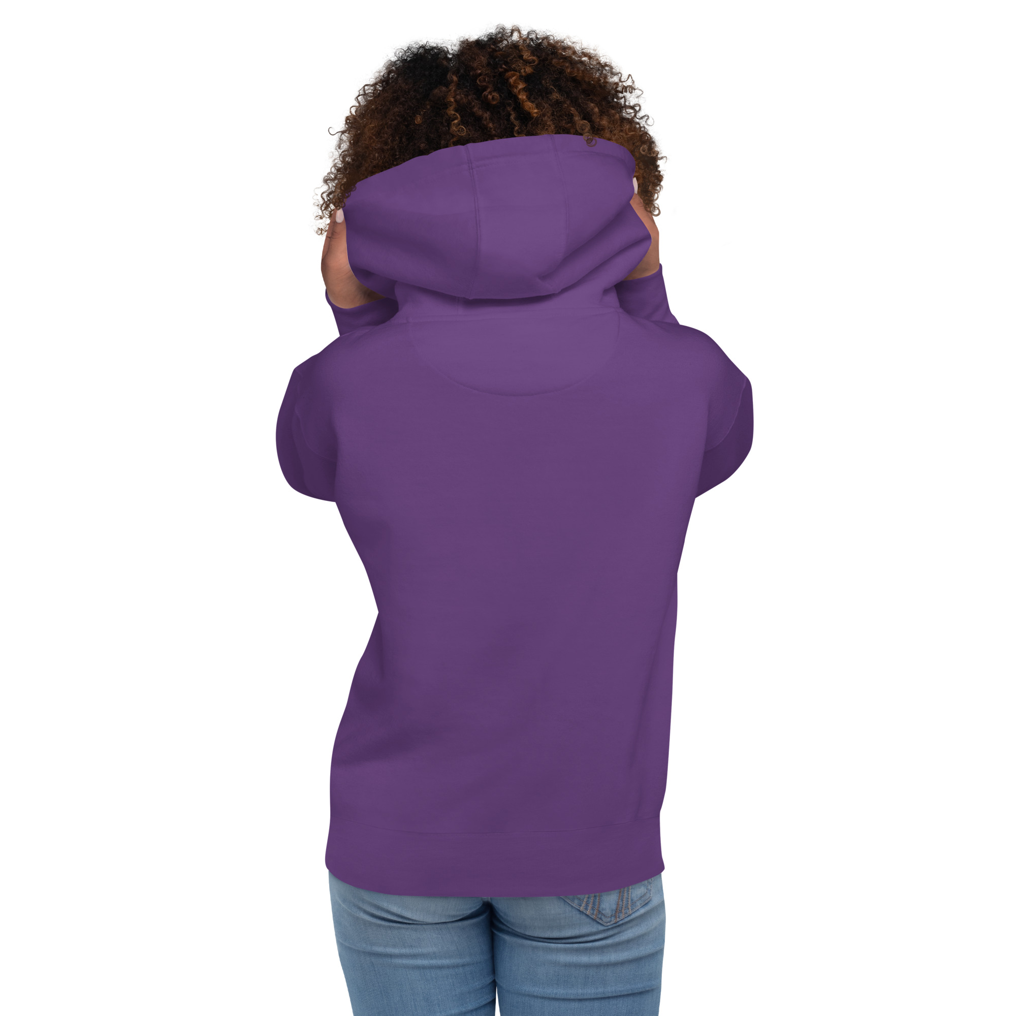 Labyrinth Heart labyrinth I know the Path by Heart cotton-heritage-m2580-unisex-premium-pullover-hoodie-purple-back-696295a64ff3d