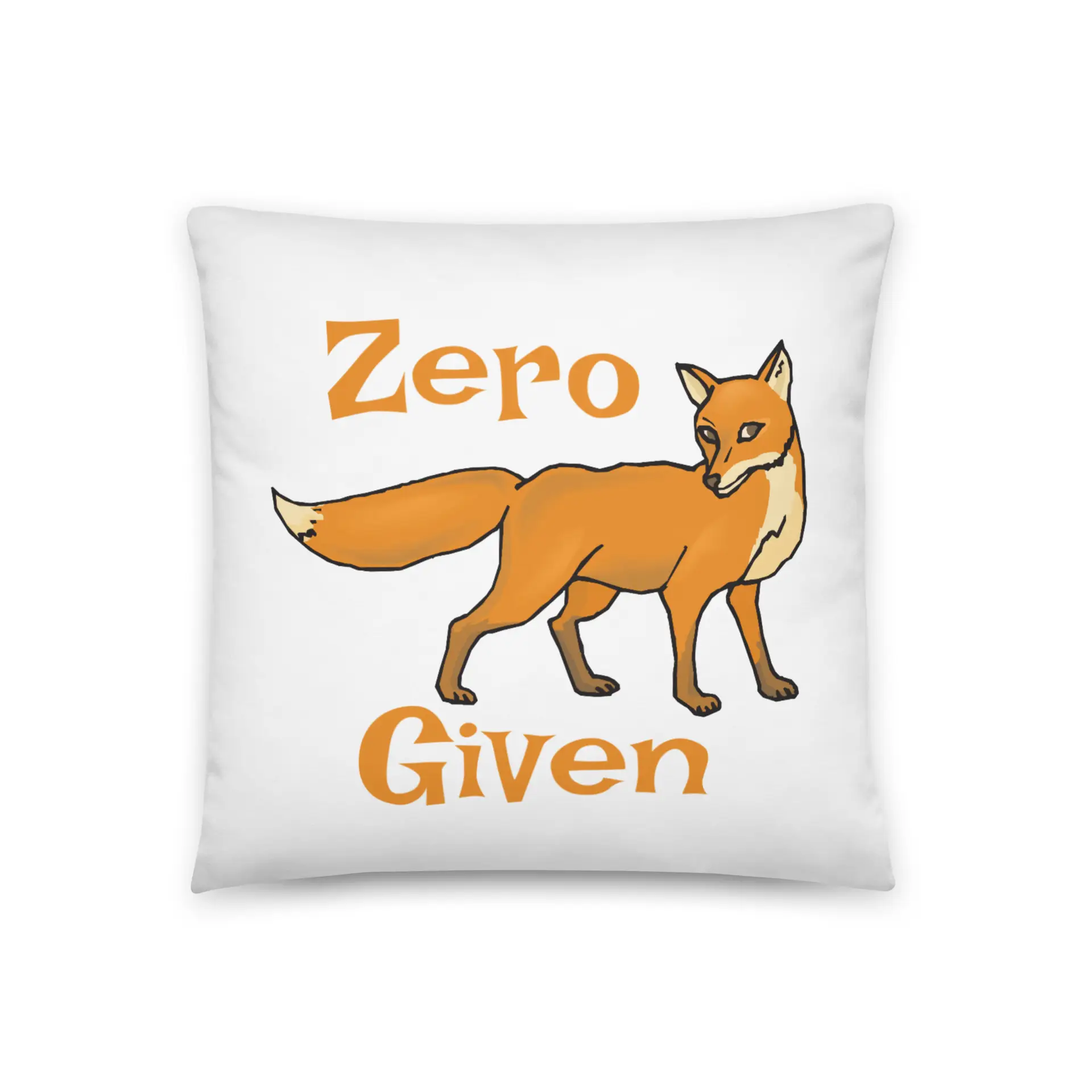 Zero Fox Given Basic Pillow