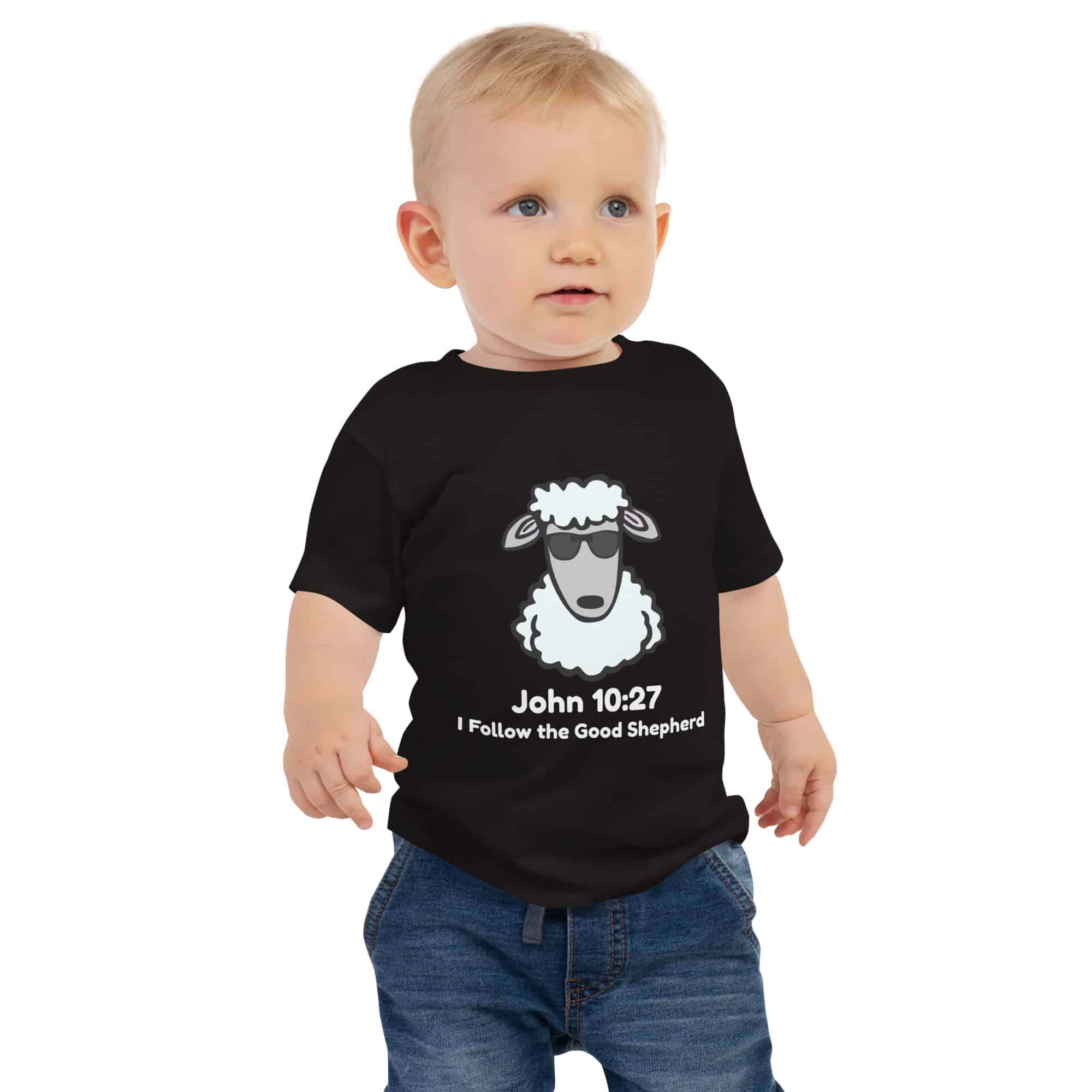 John 10:27 Cool Shepherd Baby Jersey Short Sleeve Tee
