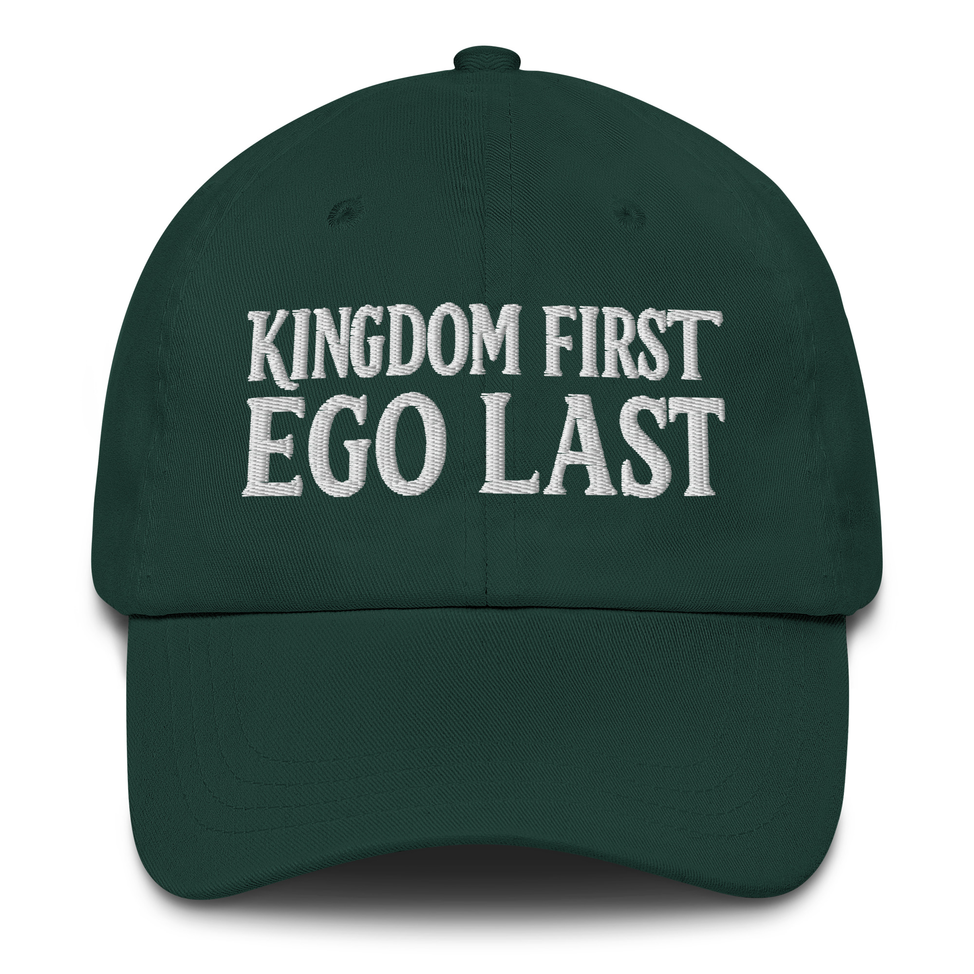 Kingdom First, Ego Last Dad Hat