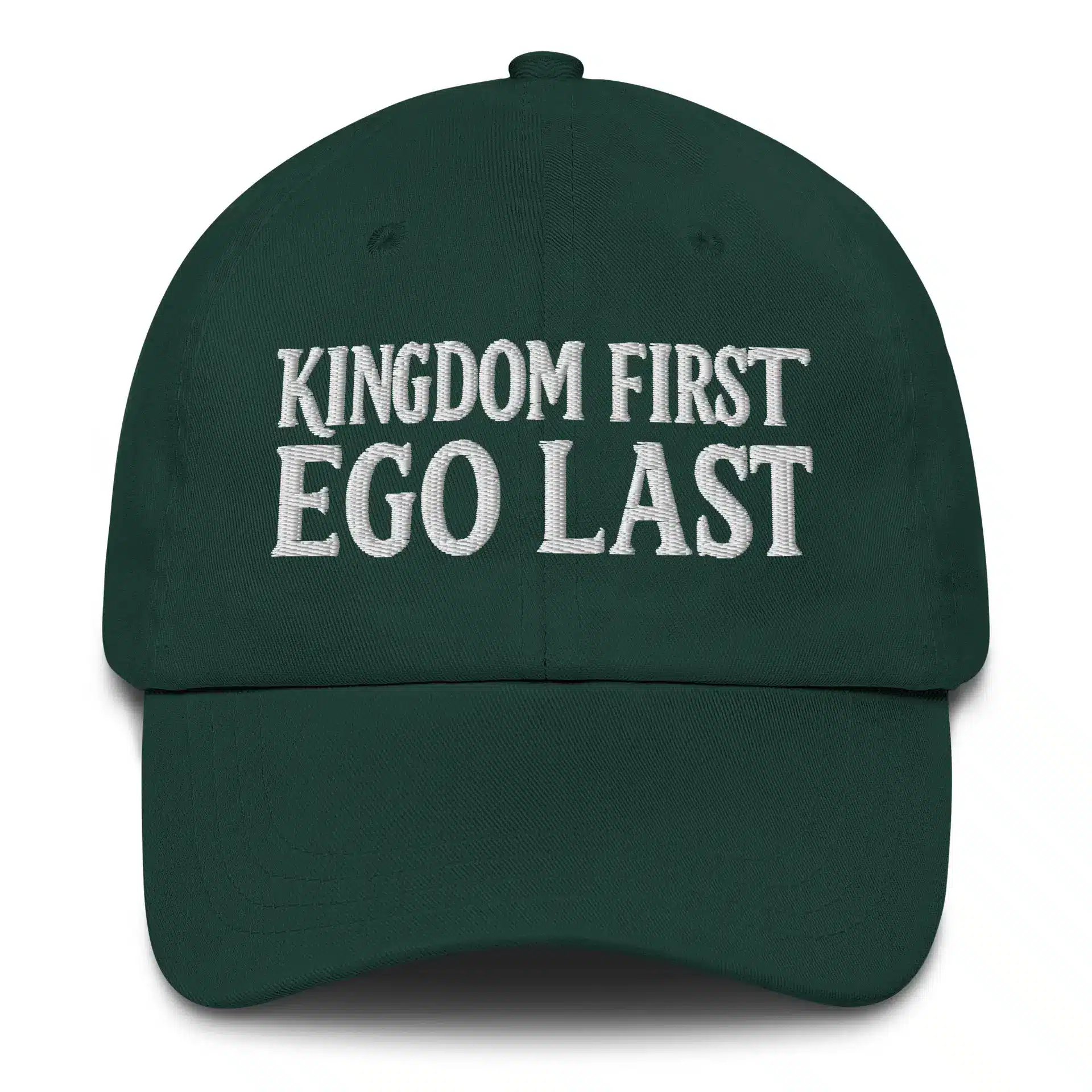 Kingdom First, Ego Last Dad hat