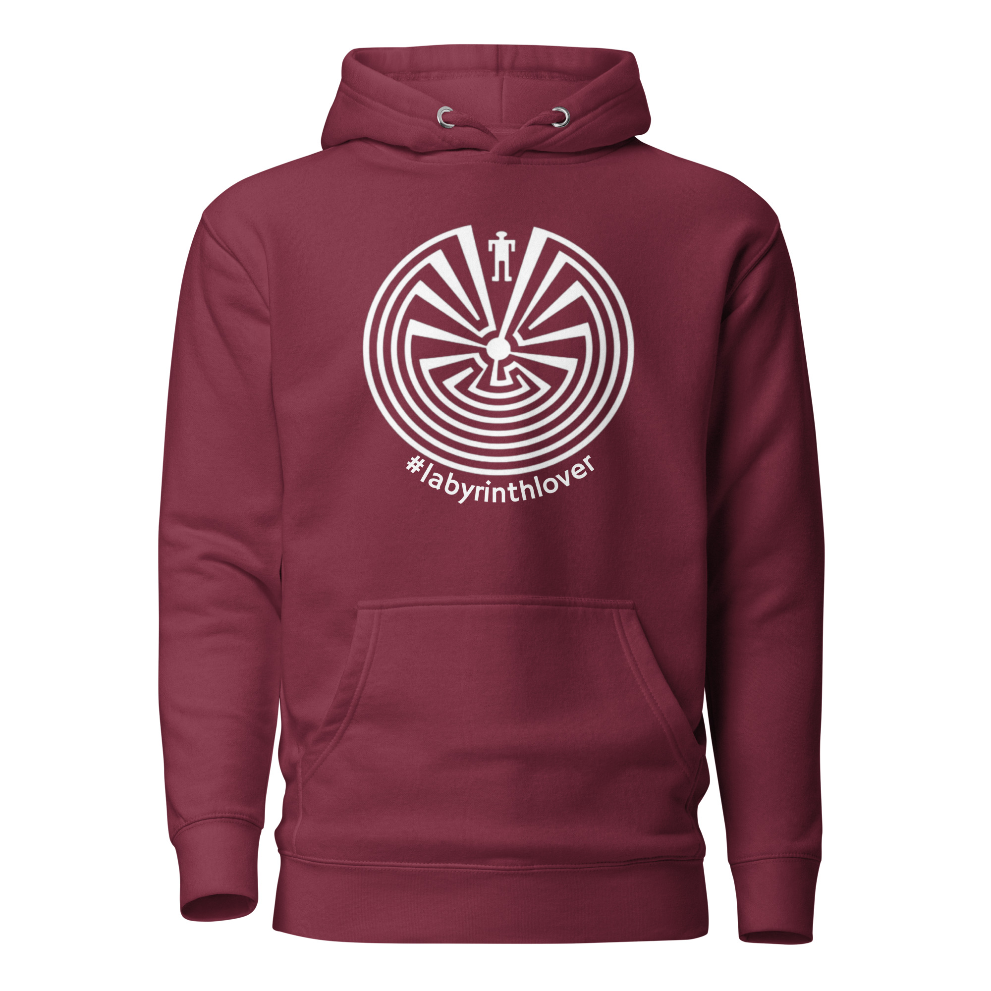 Labyrinth Man in the Maze #labyrinthlover Unisex Hoodie