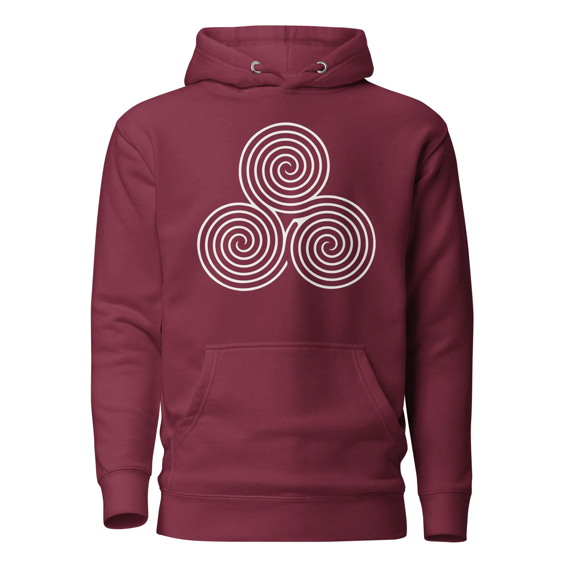 labyrinth triple spiral labyrinth Unisex Hoodie