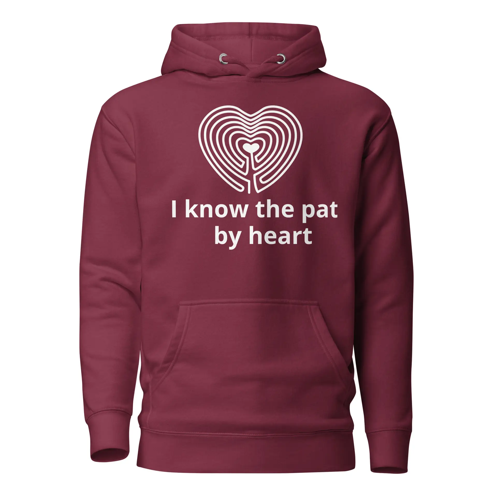 Labyrinth heart labyrinth I know the path by heart Unisex Hoodie