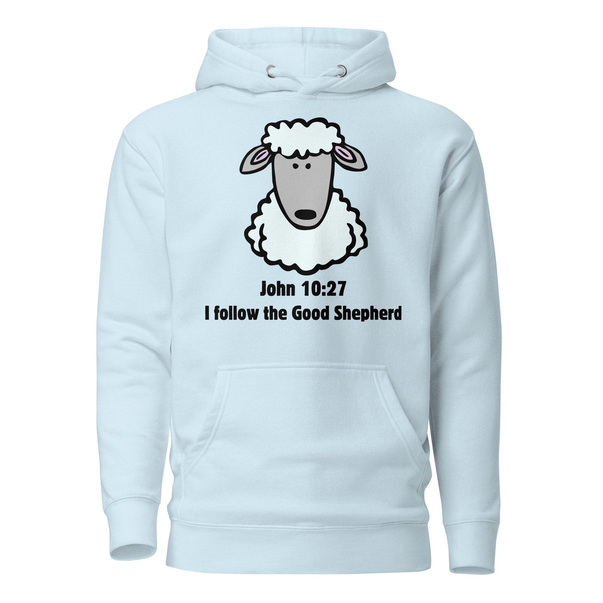 John 10:27 Good Shepherd (v2) Unisex Hoodie