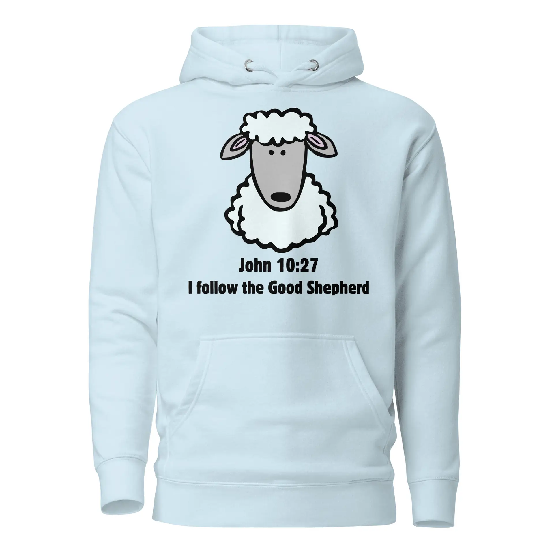 John 10:27 Good Shepherd (v2) Unisex Hoodie