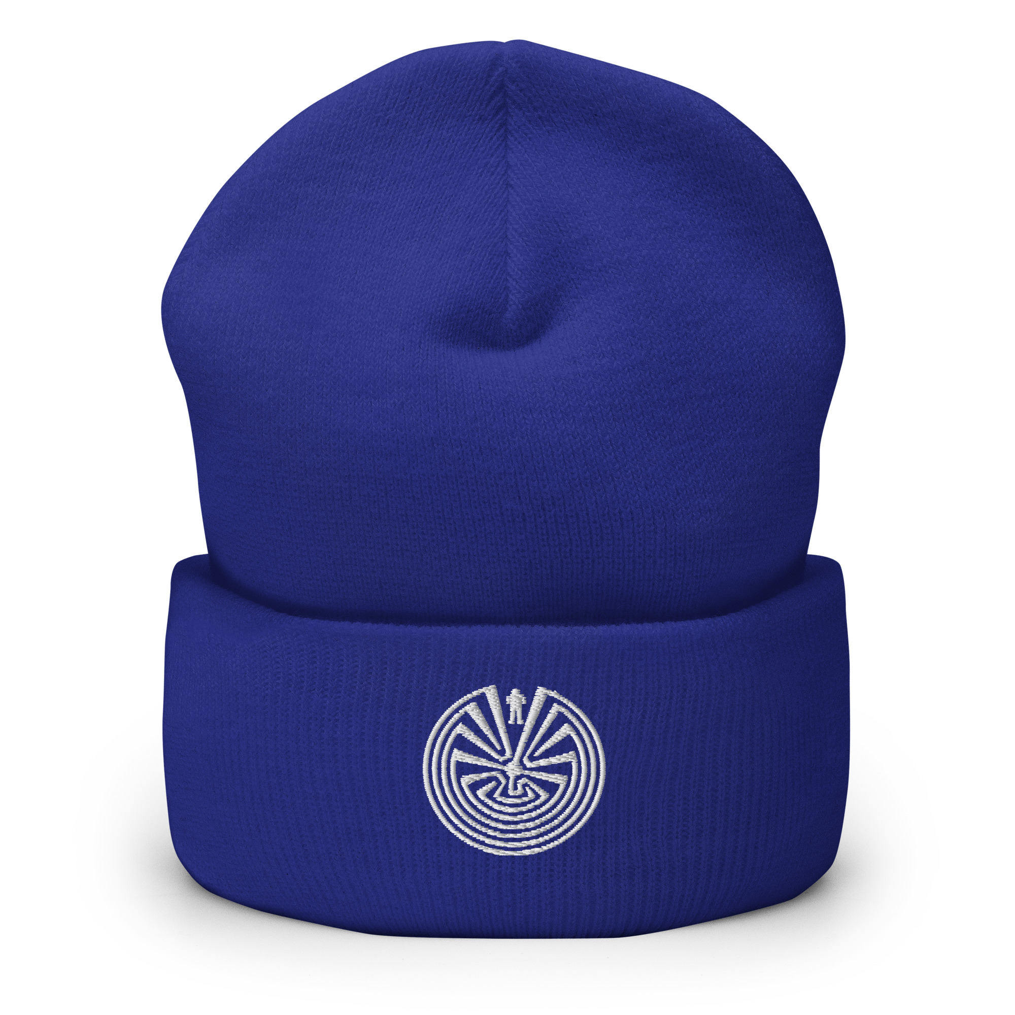 Labyrinth Man in the Maze Cuffed Beanie