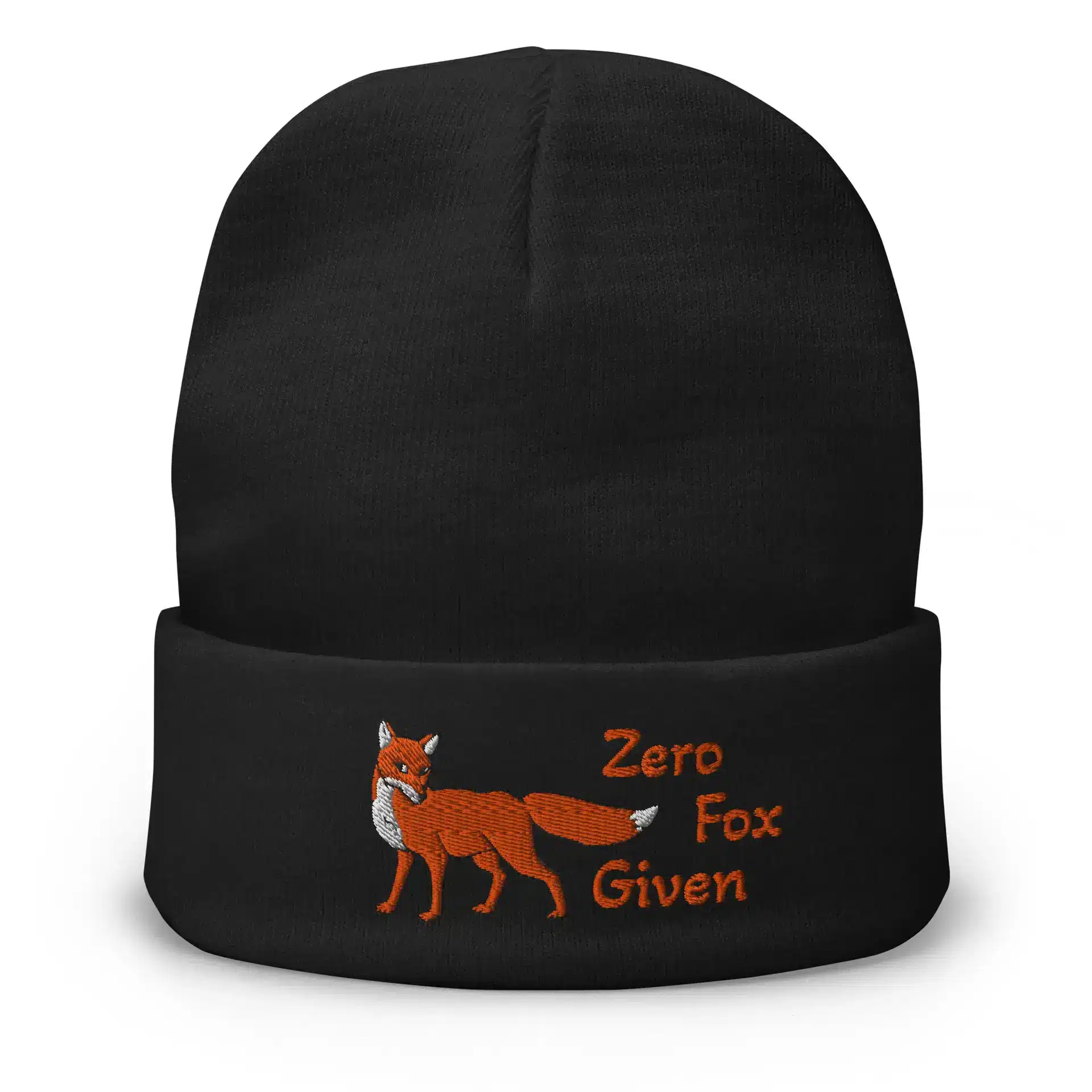 Zero Fox Given Embroidered Beanie