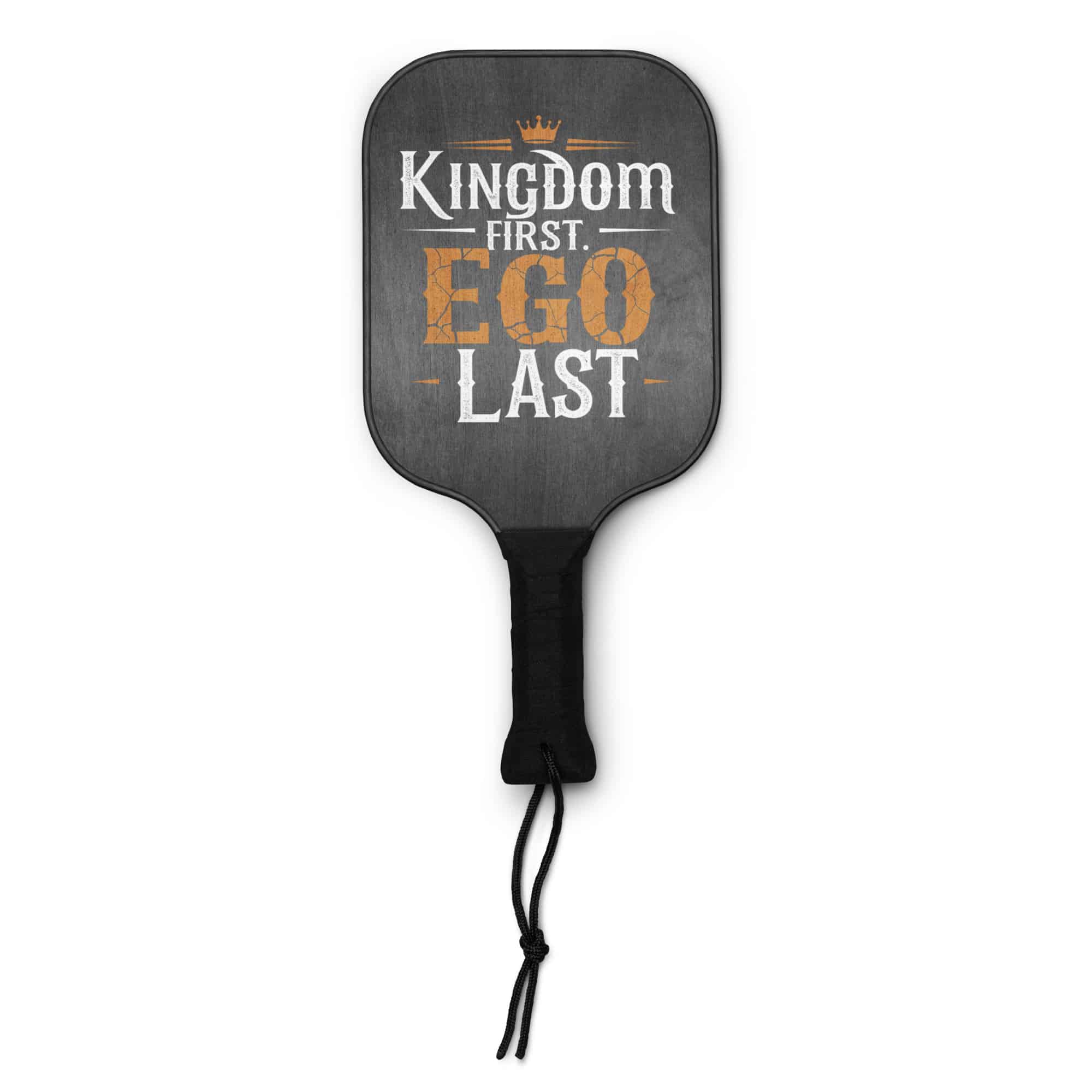 Kingdom First, Ego Last Pickleball paddle set