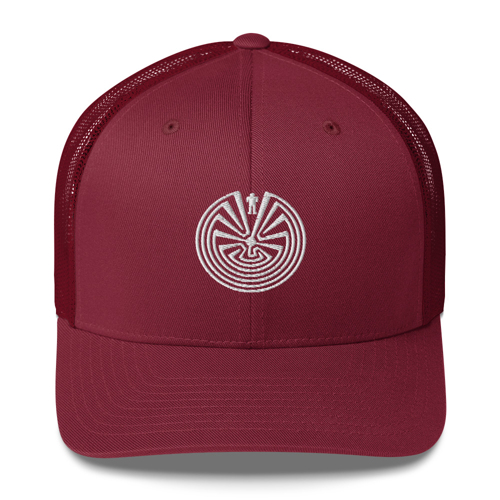Labyrinth Man in the Maze Trucker Cap