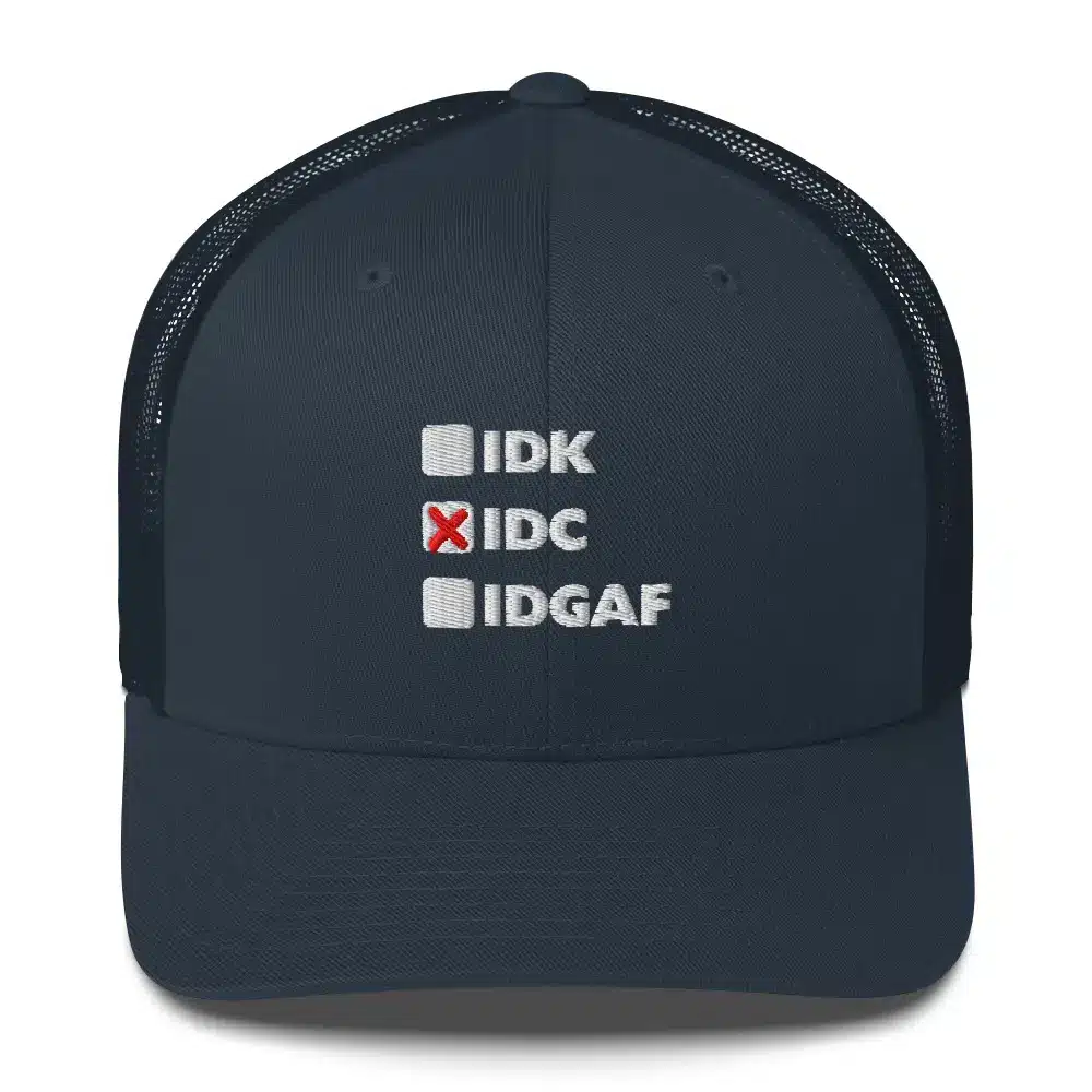 IDC Trucker Cap