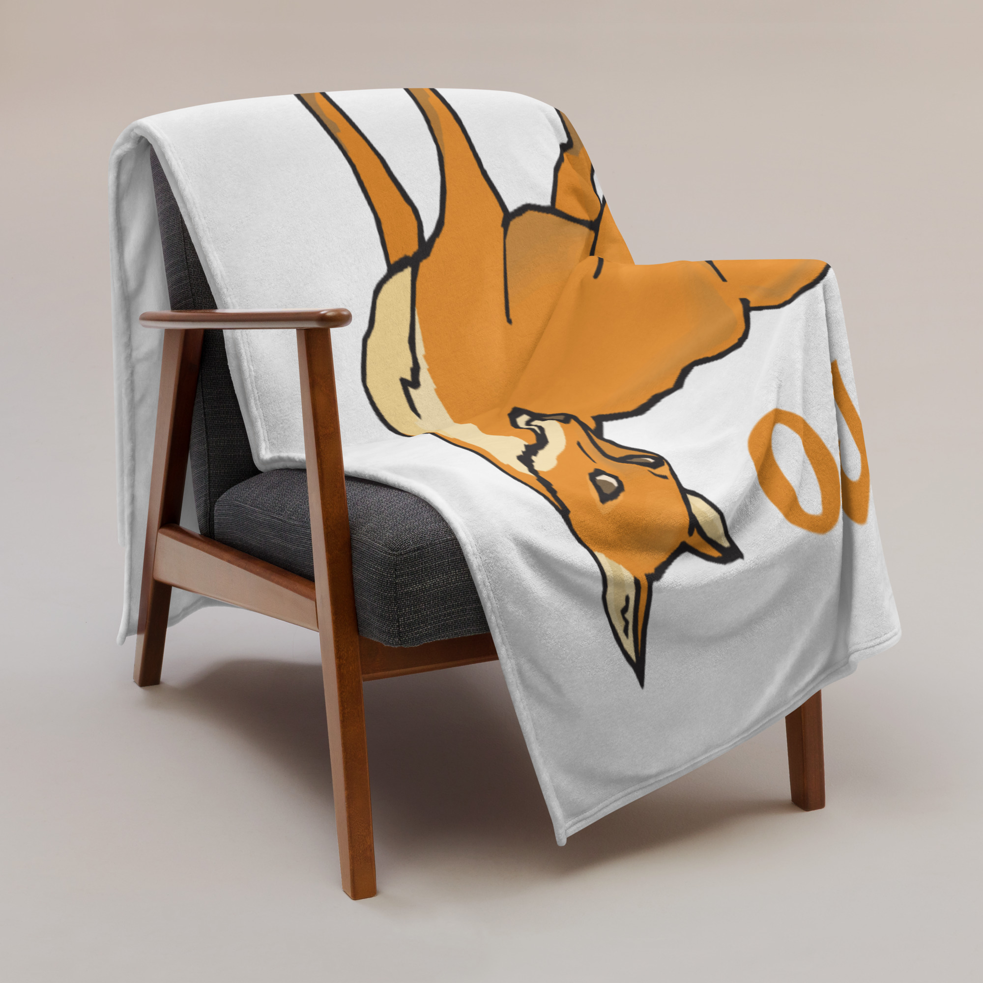 Zero Fox Given Throw Blanket