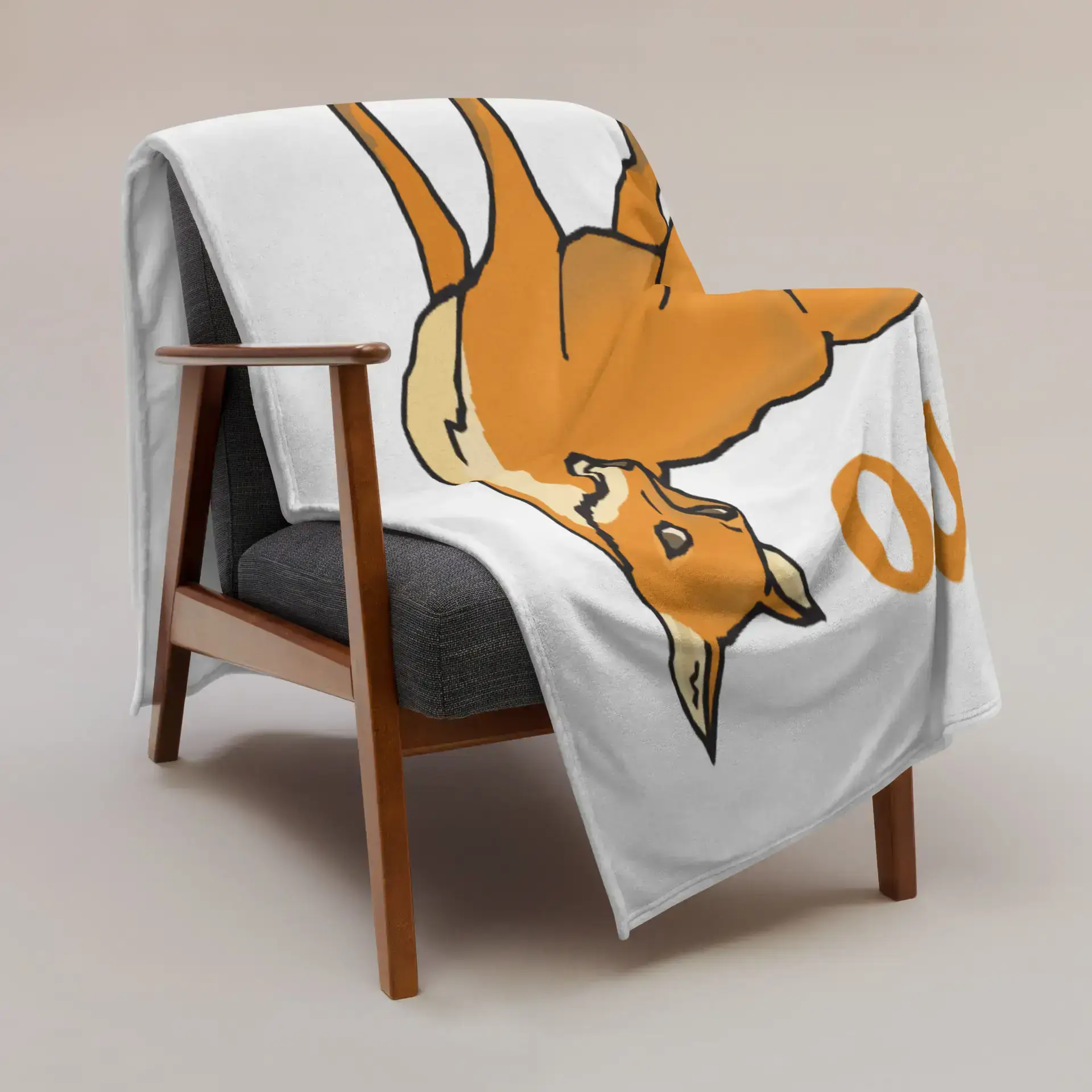 Zero Fox Given Throw Blanket