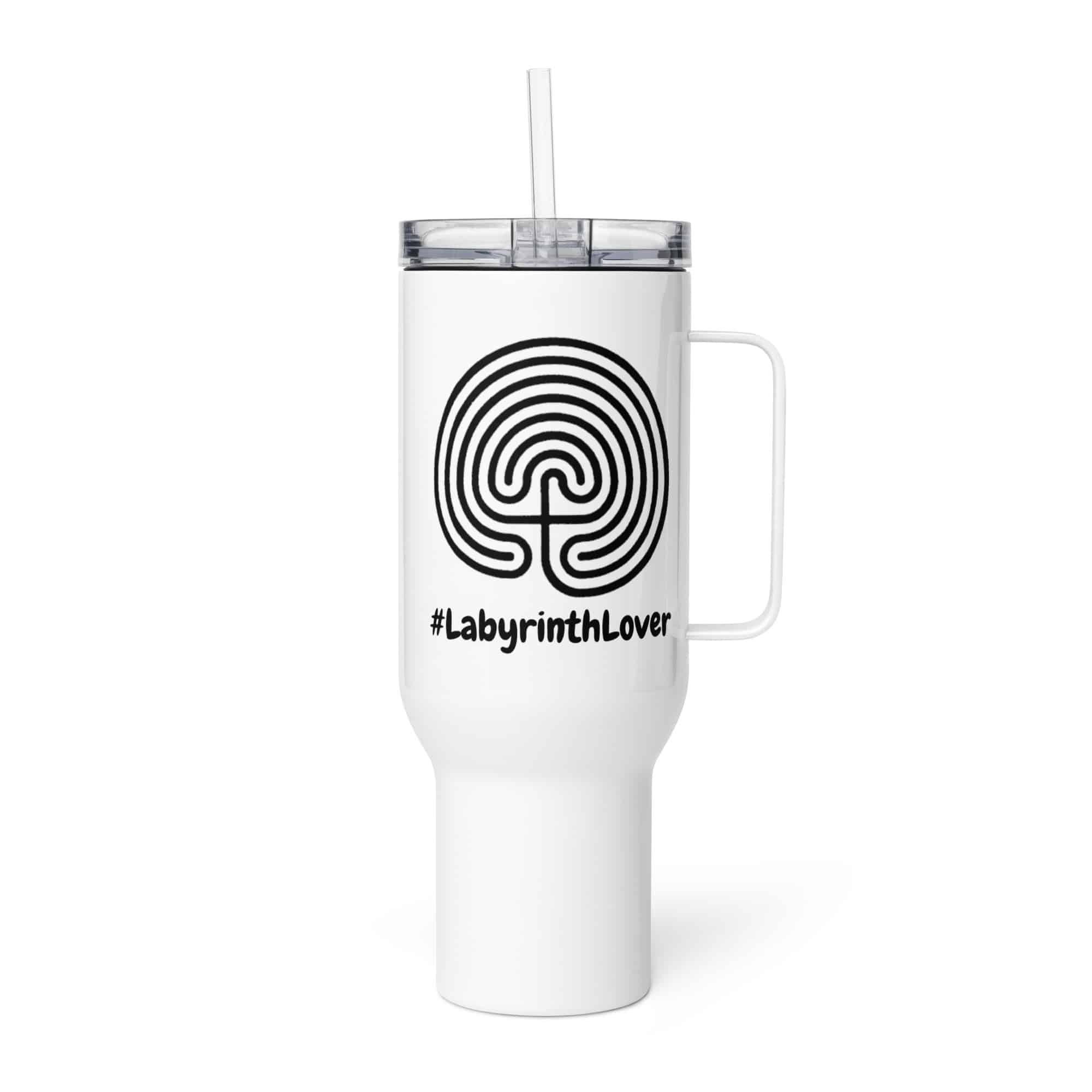 labyrinth classical labyrinth #labyrinthlover Travel mug with a handle