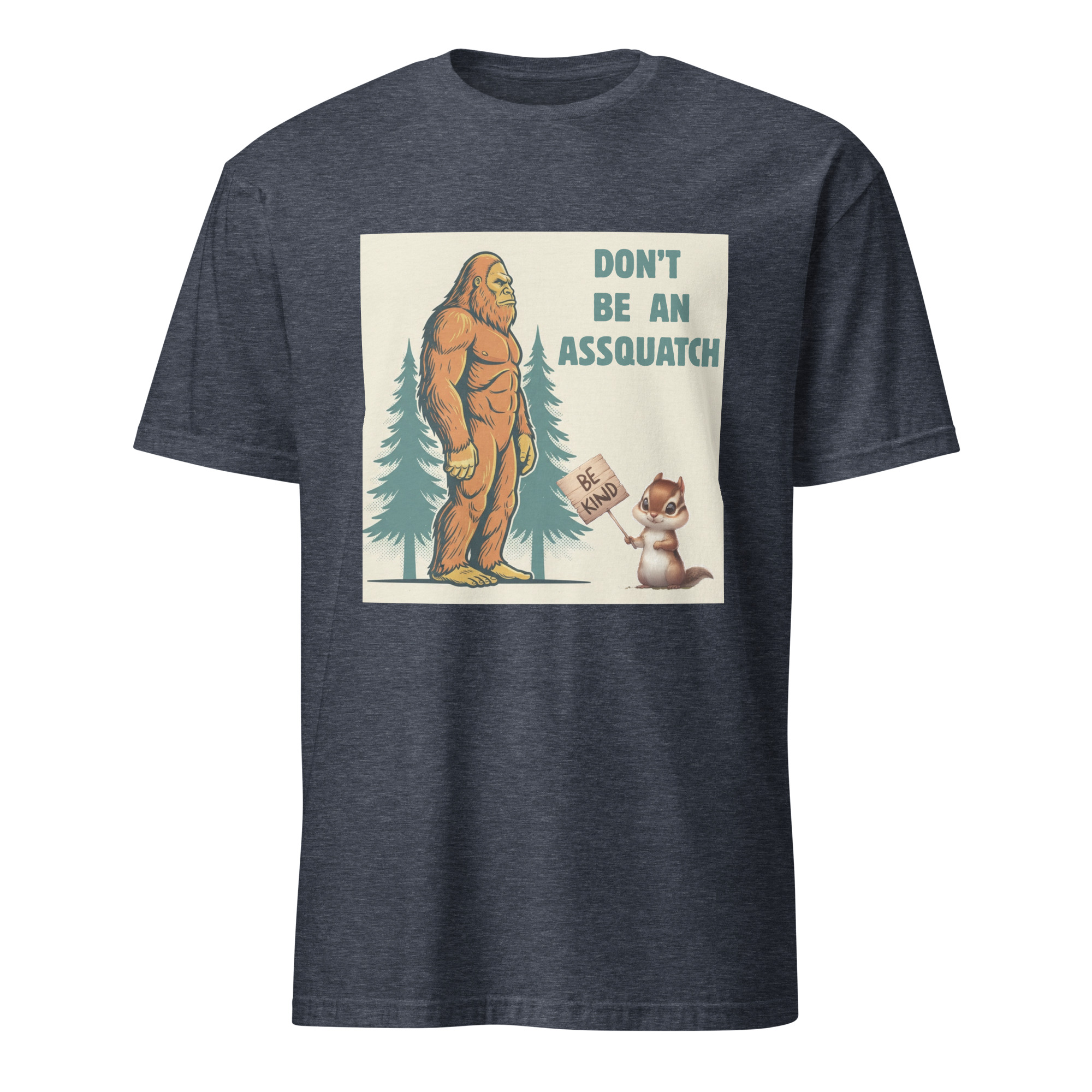 Sasquatch, Assquatch (v1) Short-Sleeve Unisex T-Shirt