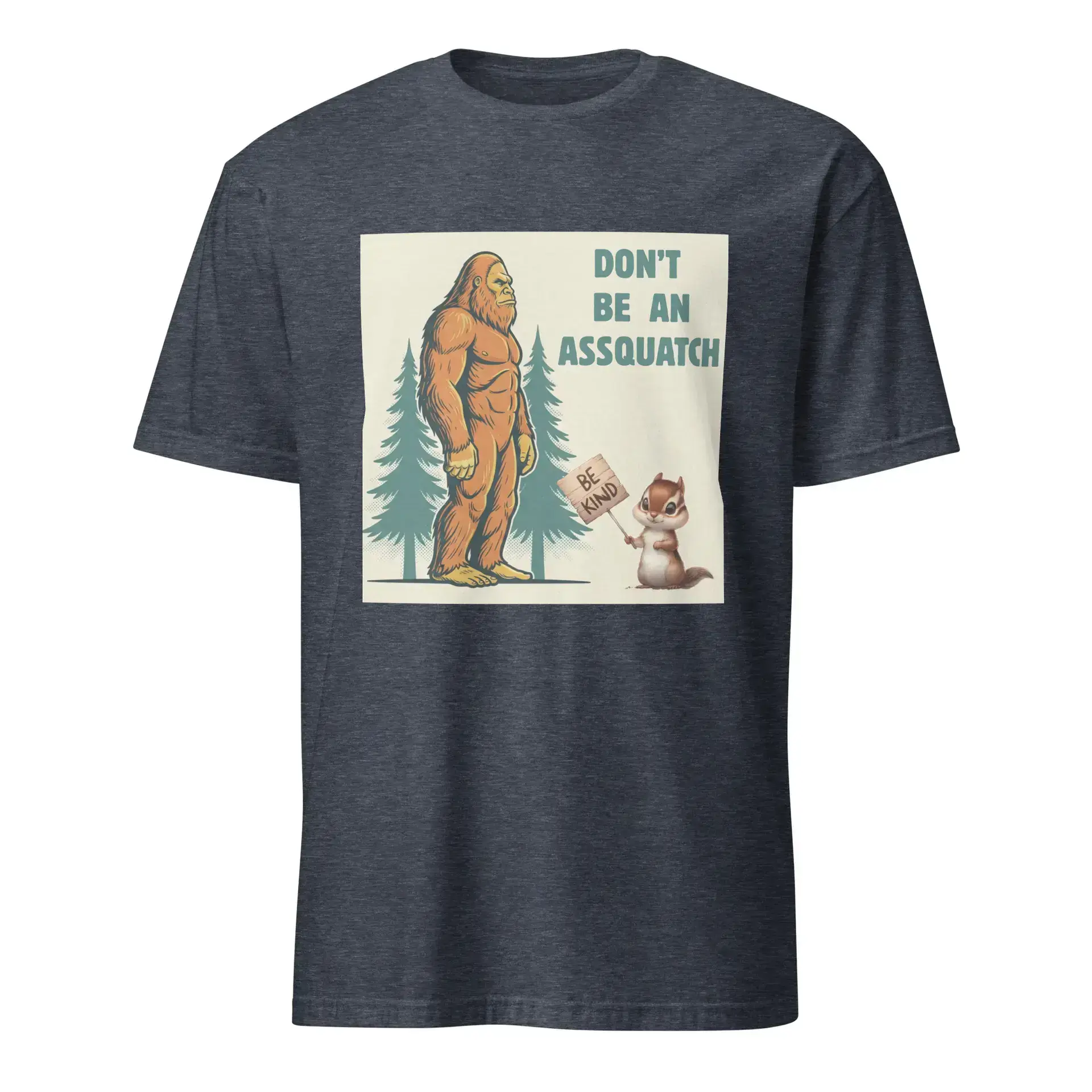 Sasquatch, Assquatch (v1) Short-Sleeve Unisex T-Shirt