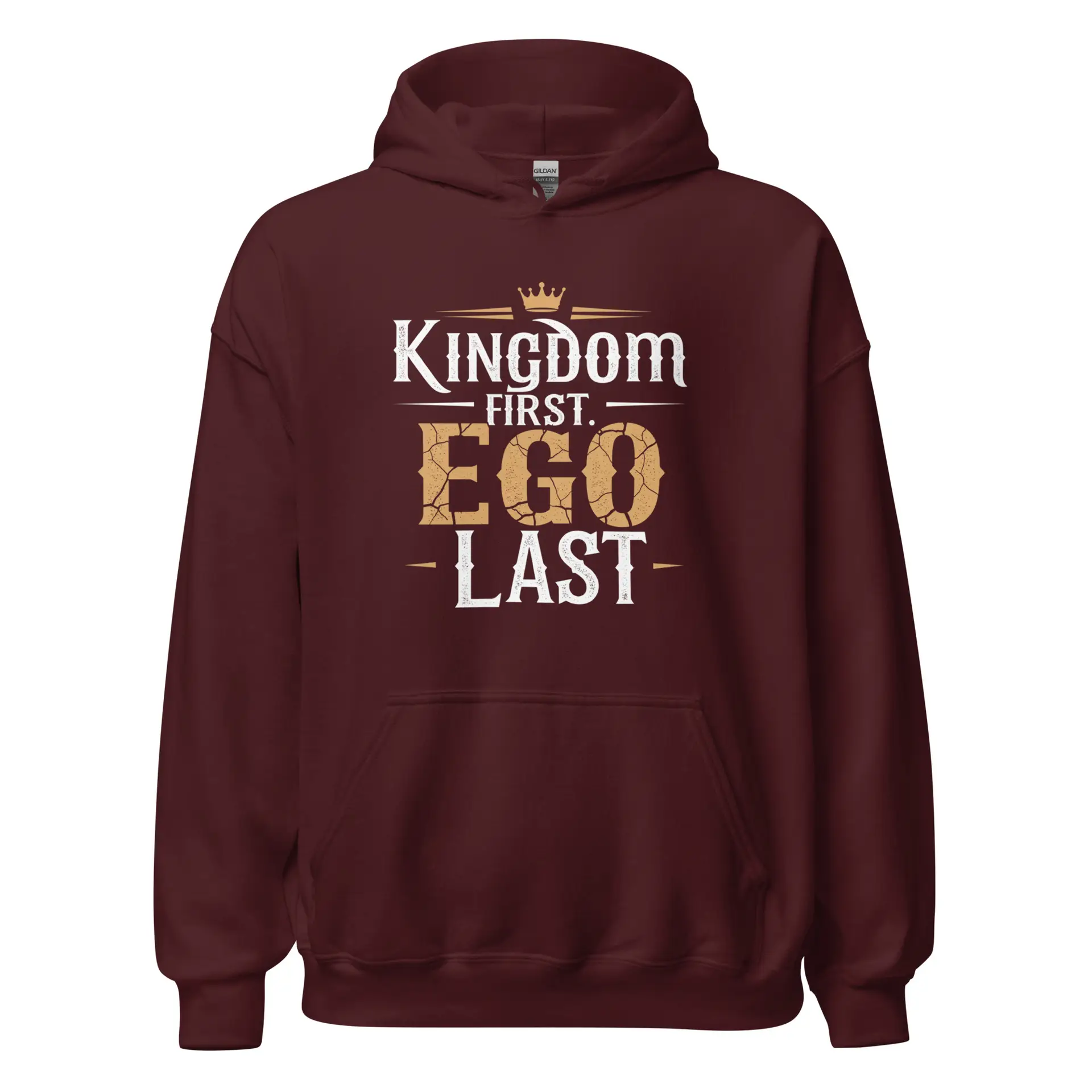Kingdom First, Ego Last Unisex Hoodie