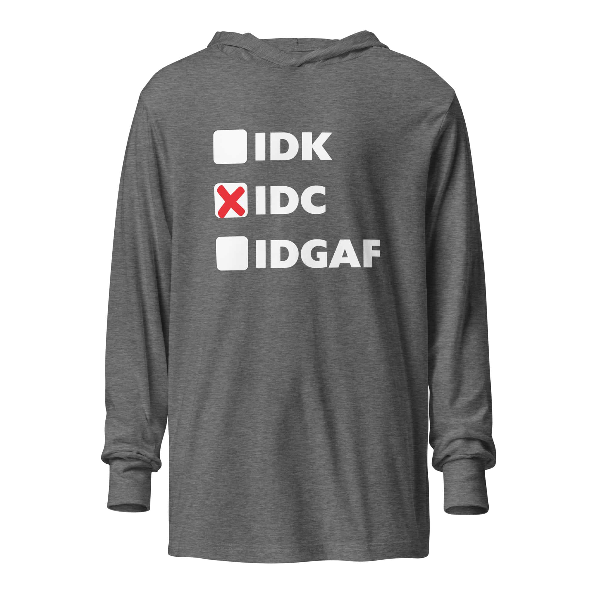 IDC Hooded Long-Sleeve Tee