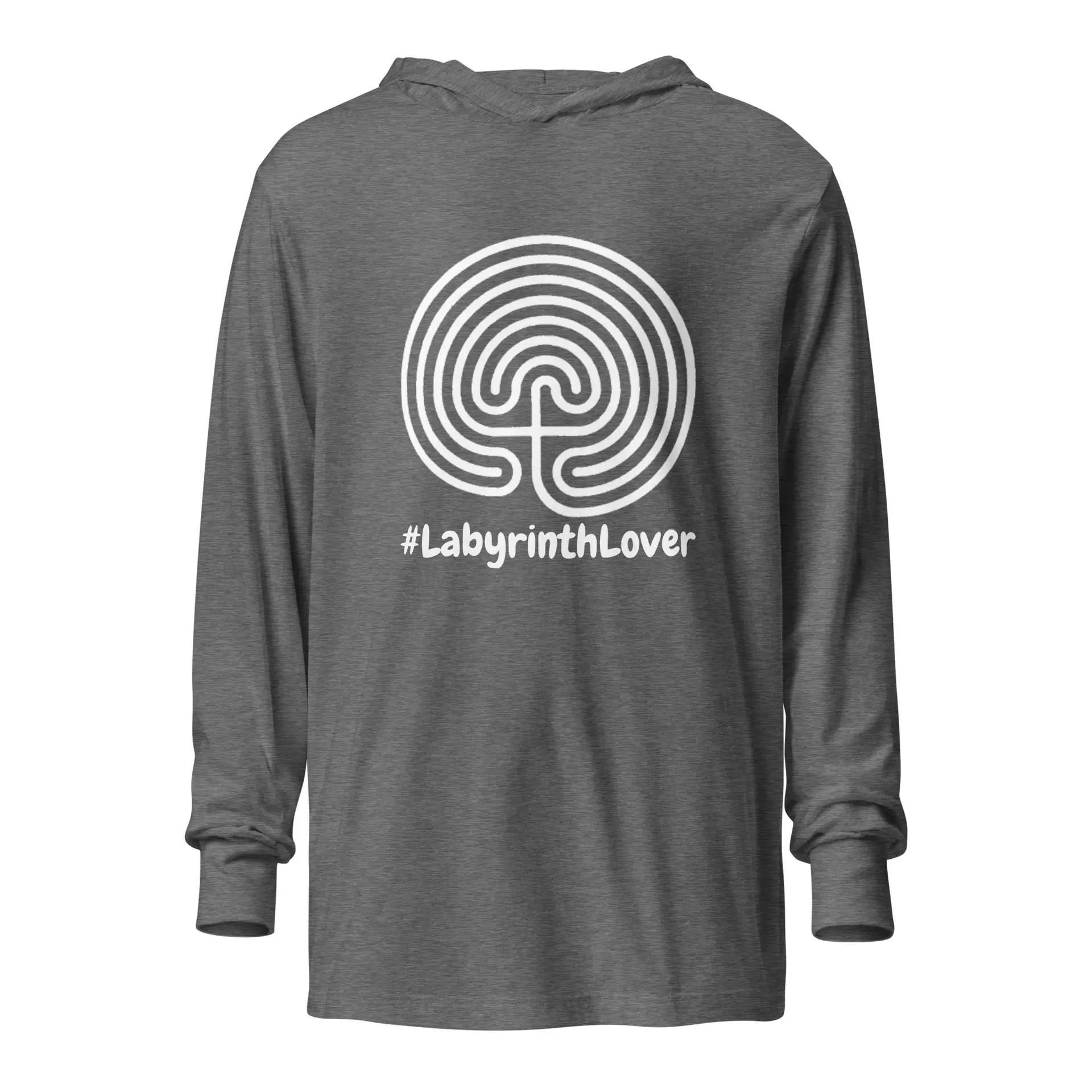 labyrinth classical labyrinth #labyrinthlover Hooded long-sleeve tee