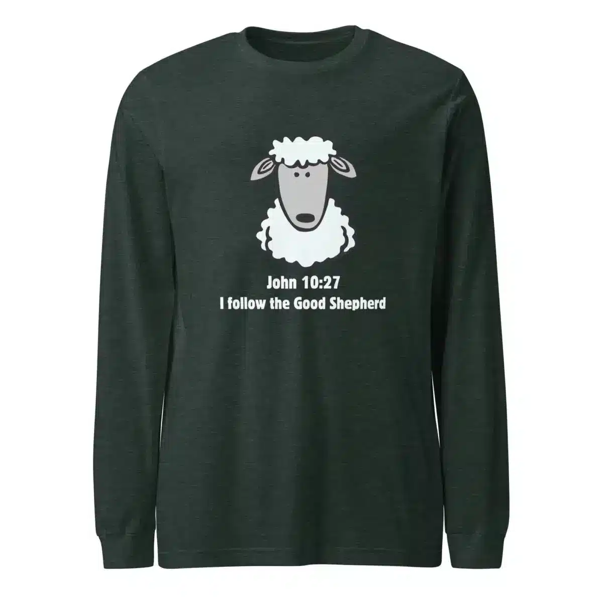 John 10:27 Good Shepherd Unisex Long Sleeve Tee