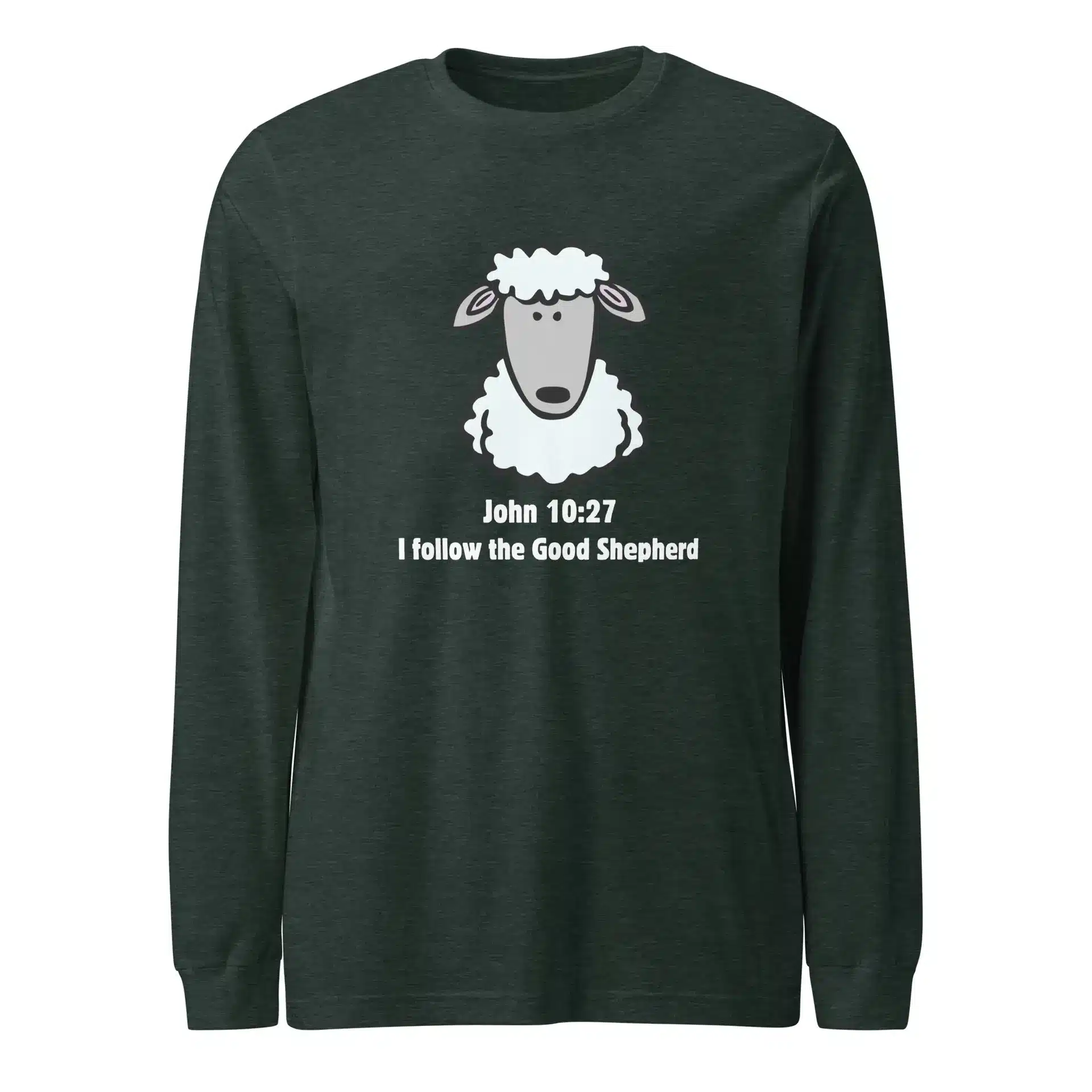 John 10:27 Good Shepherd Unisex Long Sleeve Tee