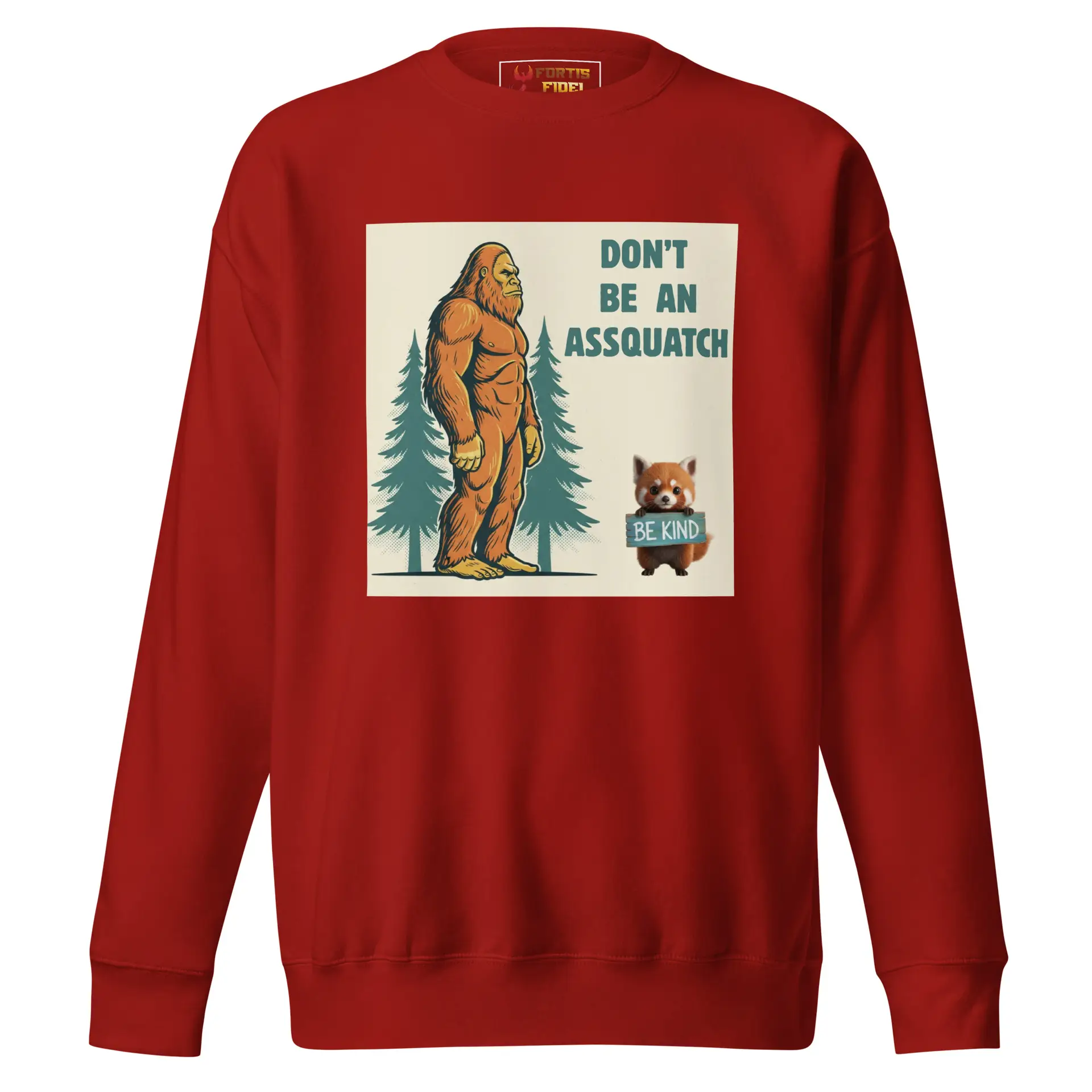 Sasquatch, Assquatch (v2) Unisex Premium Sweatshirt