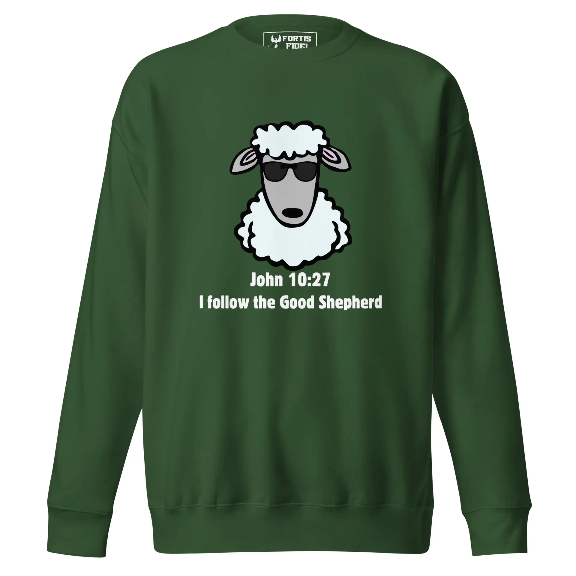 John 10:27 Cool Shepherd Unisex Premium Sweatshirt