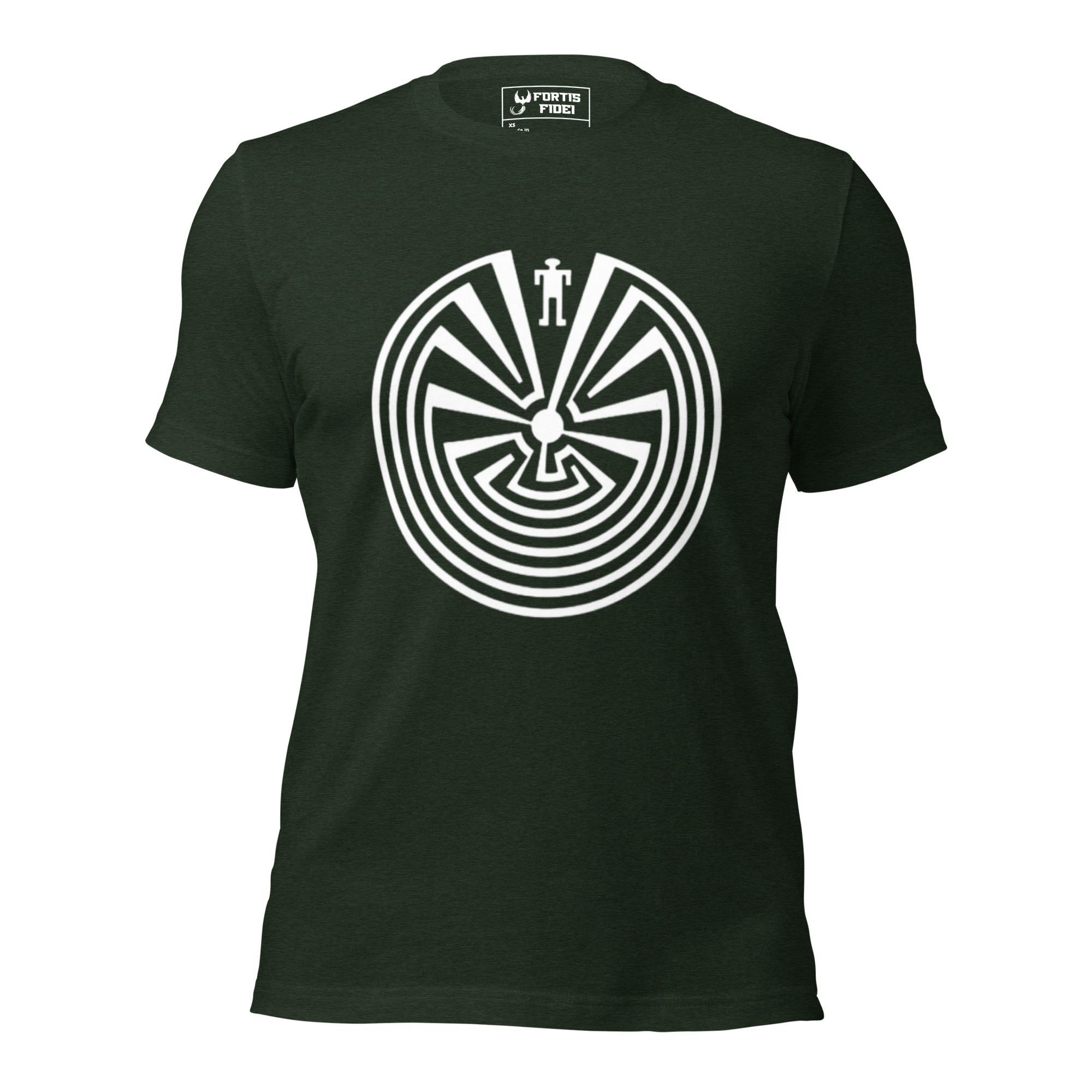 Labyrinth Man in the Maze Unisex t-shirt