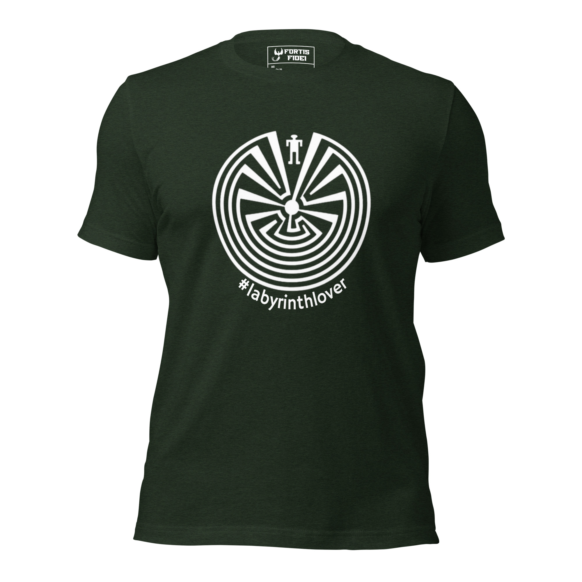 Labyrinth Man in the Maze #labyrinthlover Unisex t-shirt