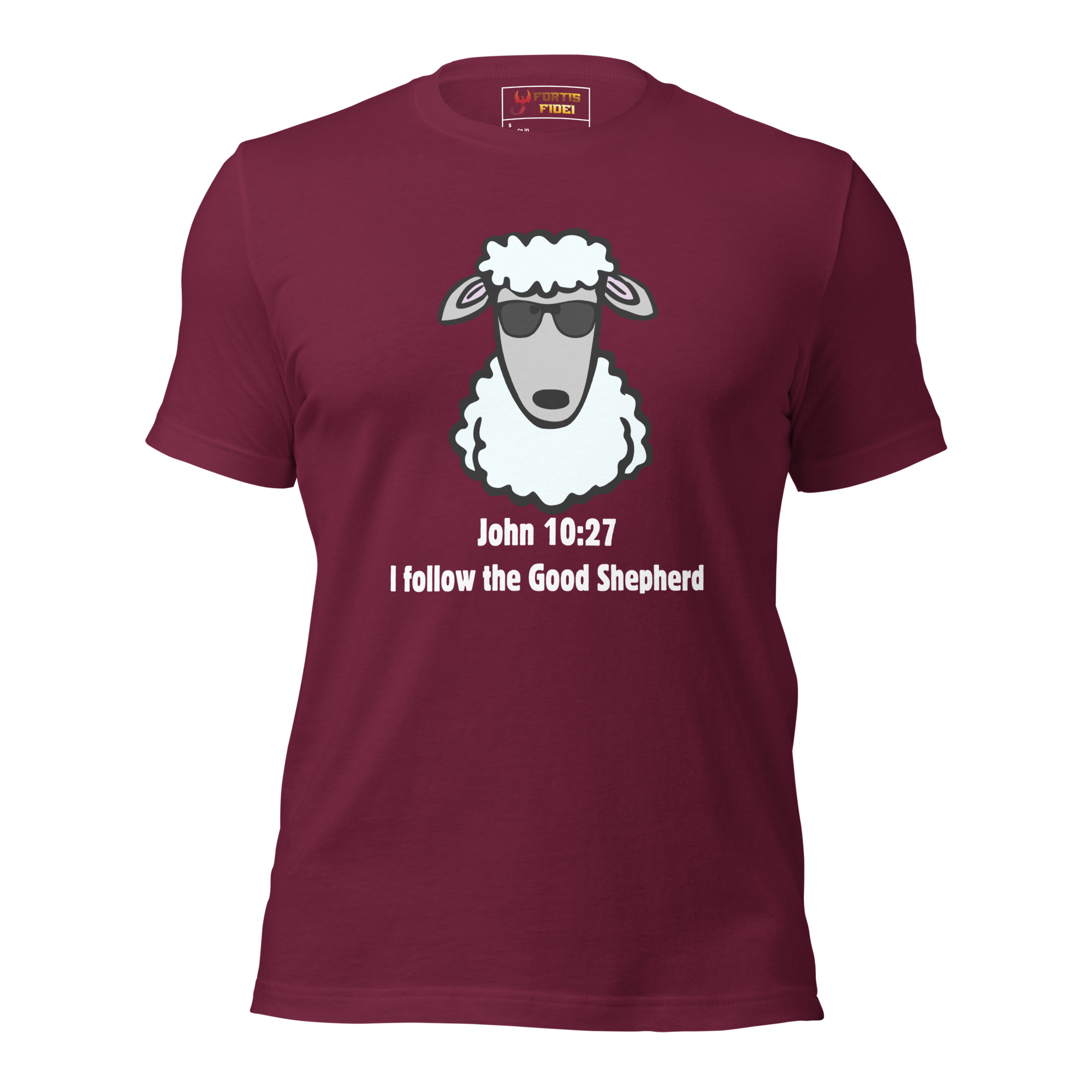 unisex-staple-t-shirt-maroon-front-6969189d7f55b.jpg