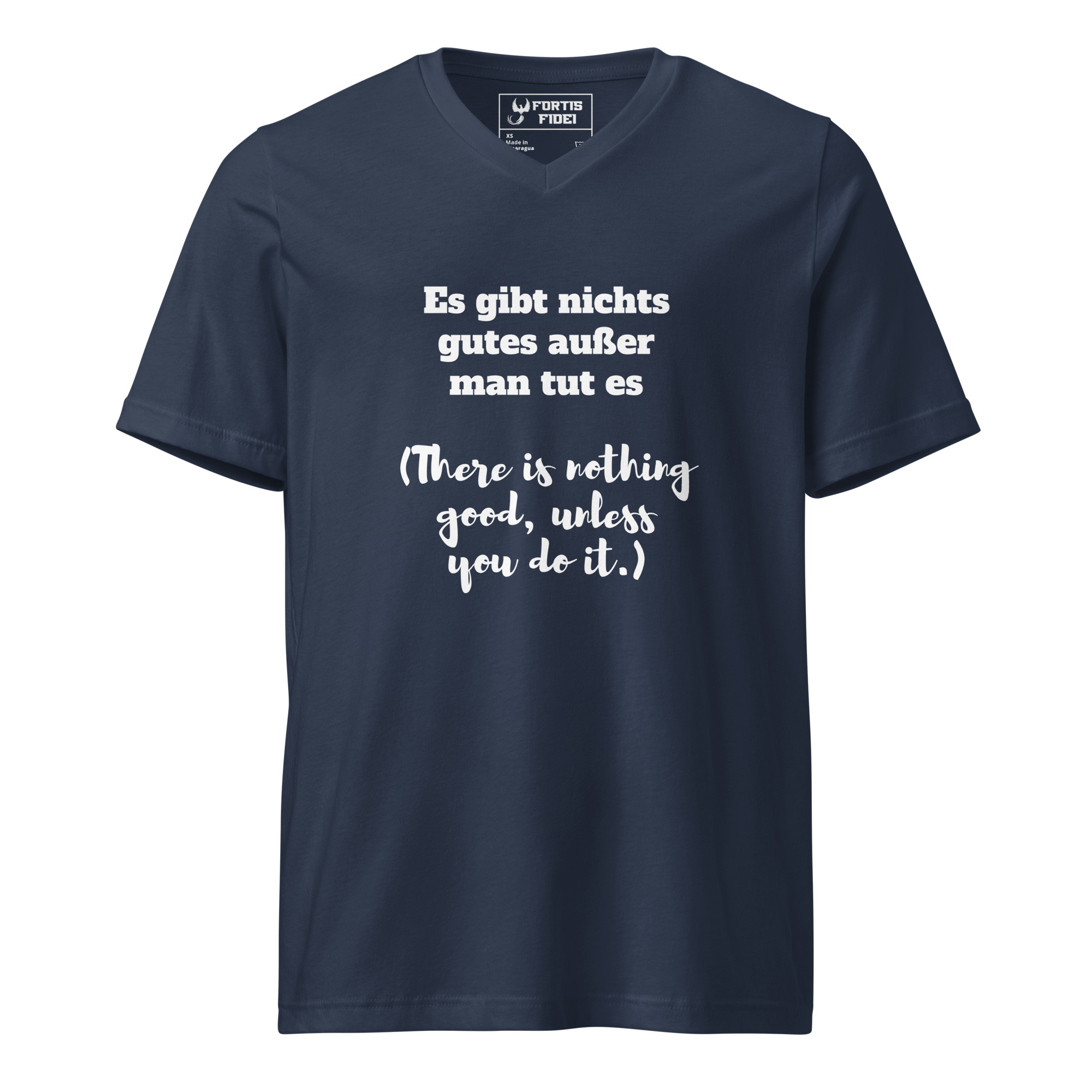 Nothing Good Unisex Short Sleeve V-Neck T-Shirt