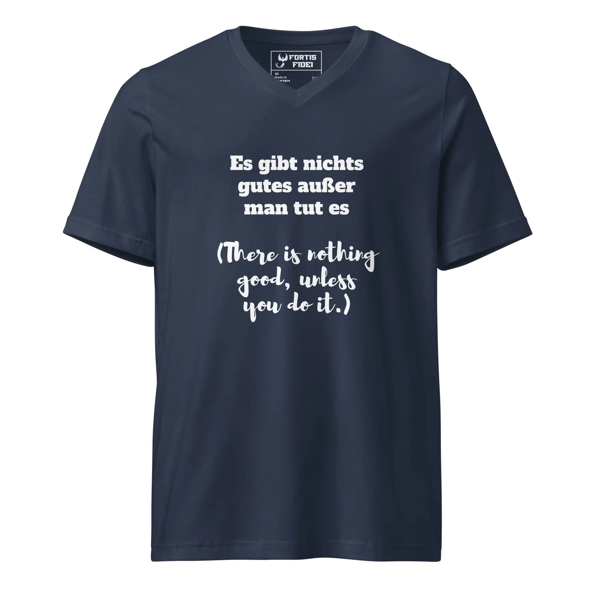 Nothing Good Unisex Short Sleeve V-Neck T-Shirt