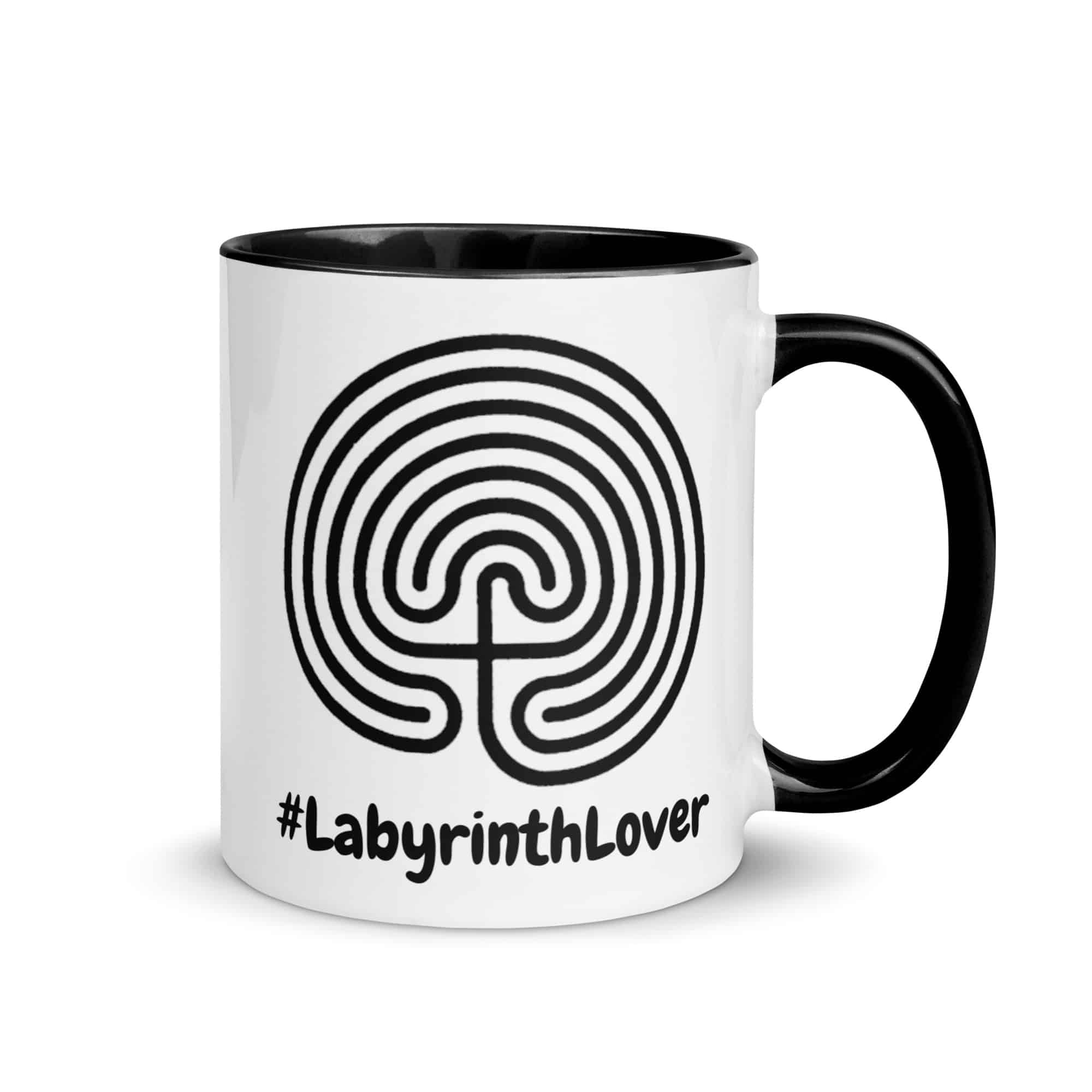 labyrinth classical labyrinth #labyrinthlover Mug with Color Inside
