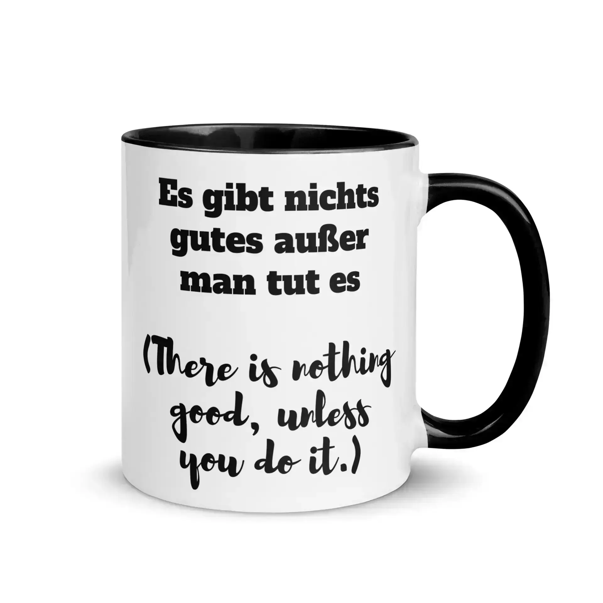 Nothing Good Mug With Color Inside