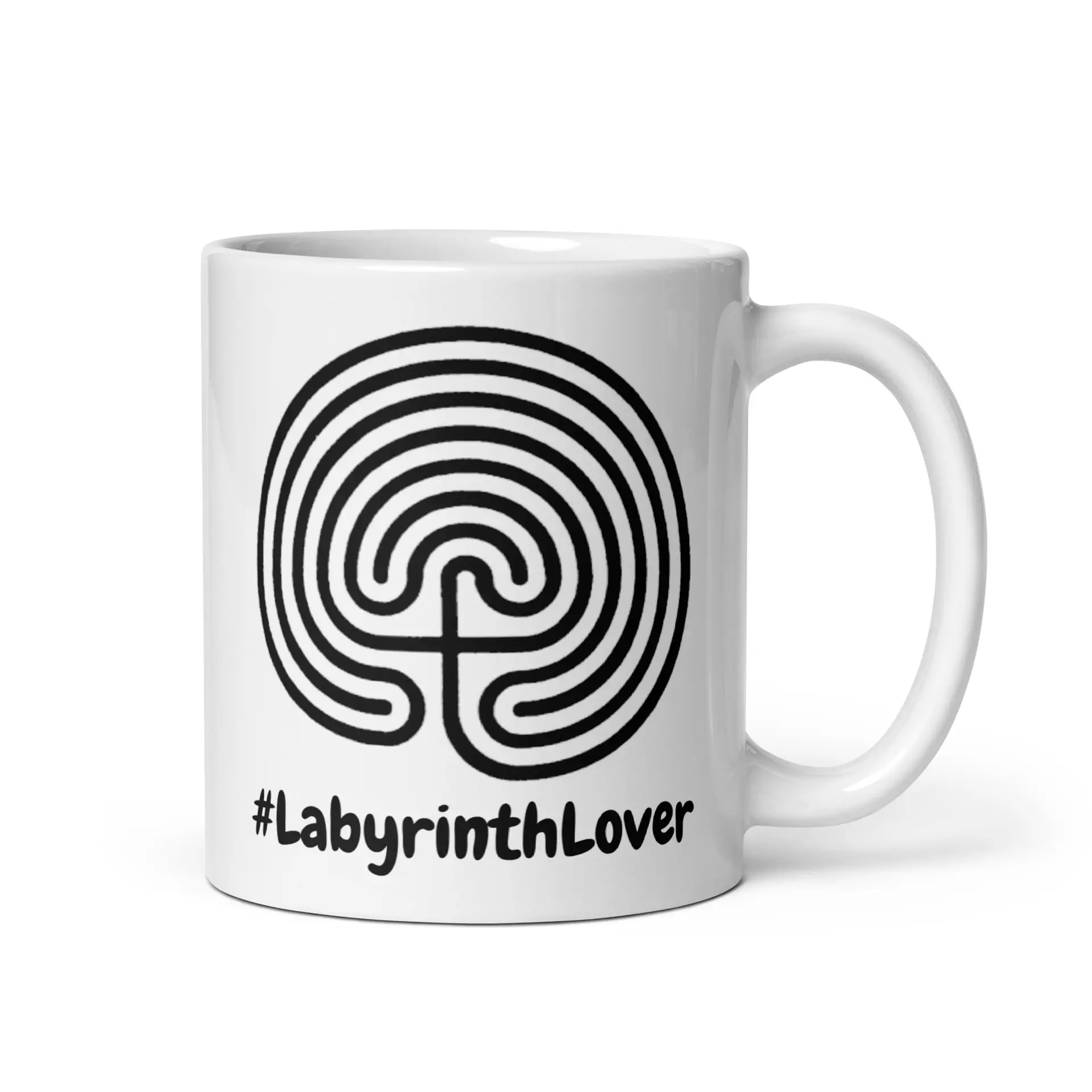 labyrinth classical labyrinth #labyrinthlover White glossy mug