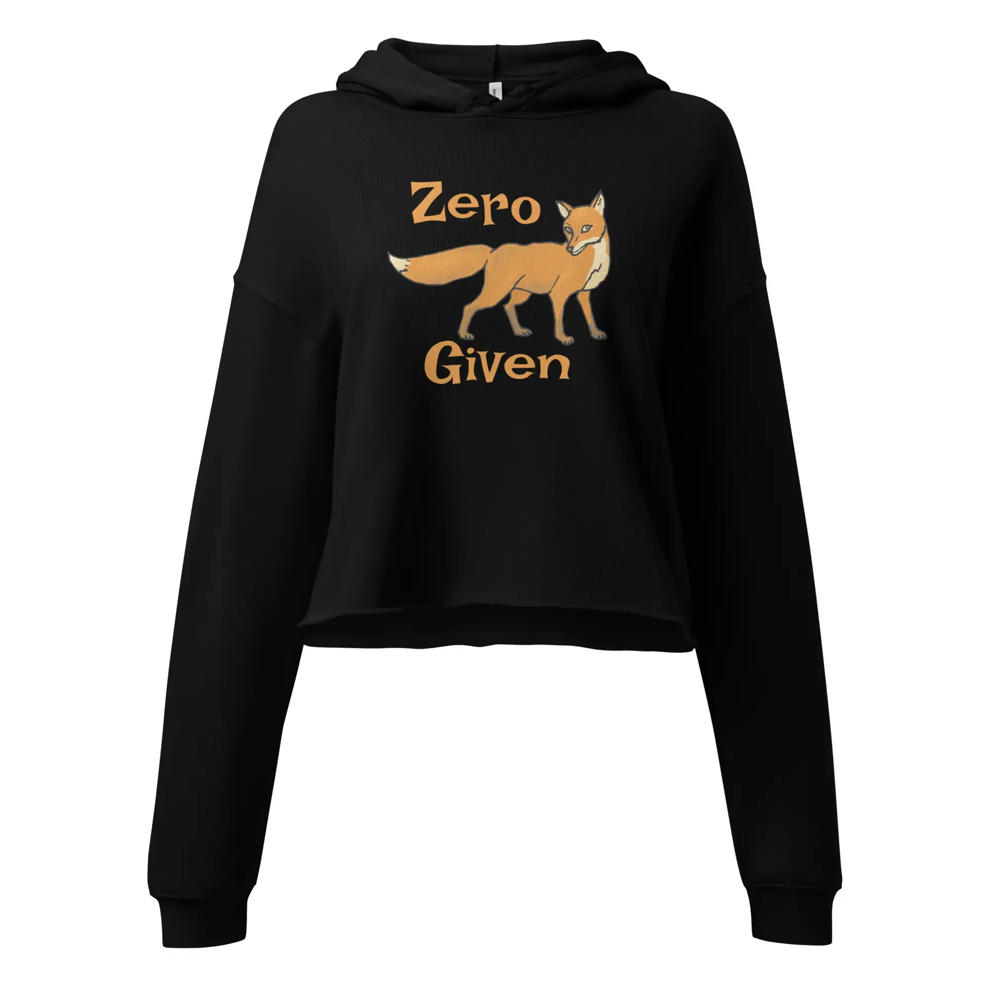 Zero Fox Given Crop Hoodie