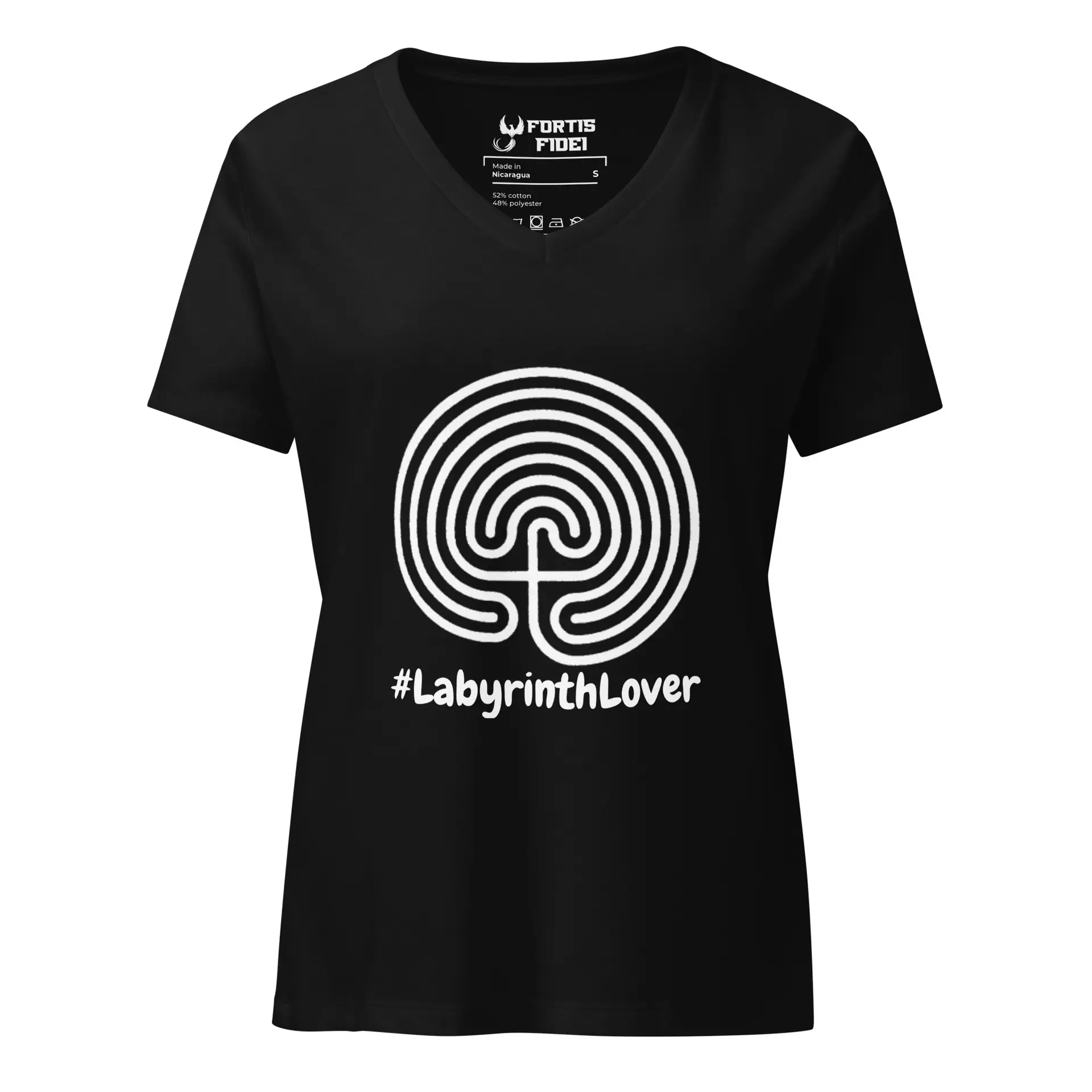 labyrinth classical labyrinth #labyrinthlover Women’s relaxed v-neck t-shirt