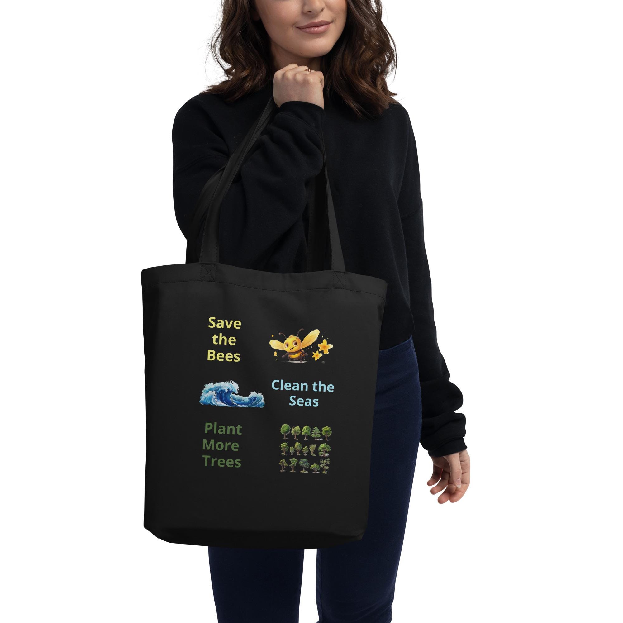 Bees Seas & Trees Eco Tote Bag