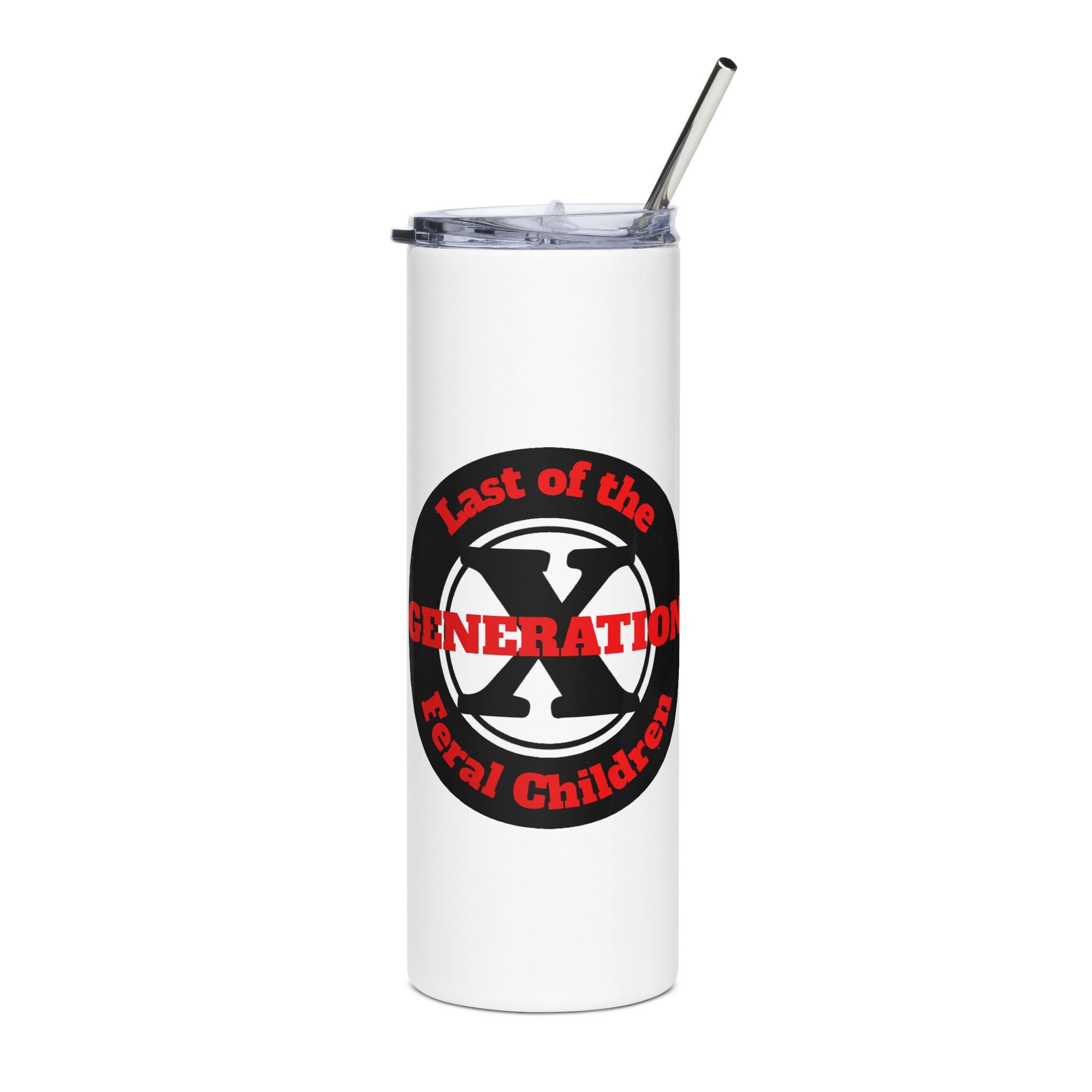 Gen X, Last of the Feral Children Stainless steel tumbler