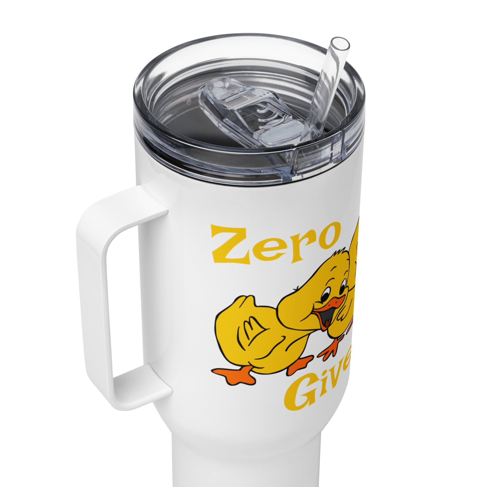 Zero Ducks Given travel mug-with-a-handle-white-40-oz-product-details-6a38a8f1850c0