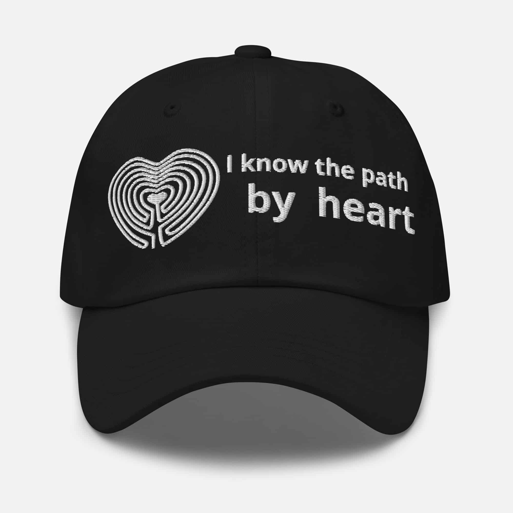 Labyrinth heart labyrinth I know the path by heart Dad hat