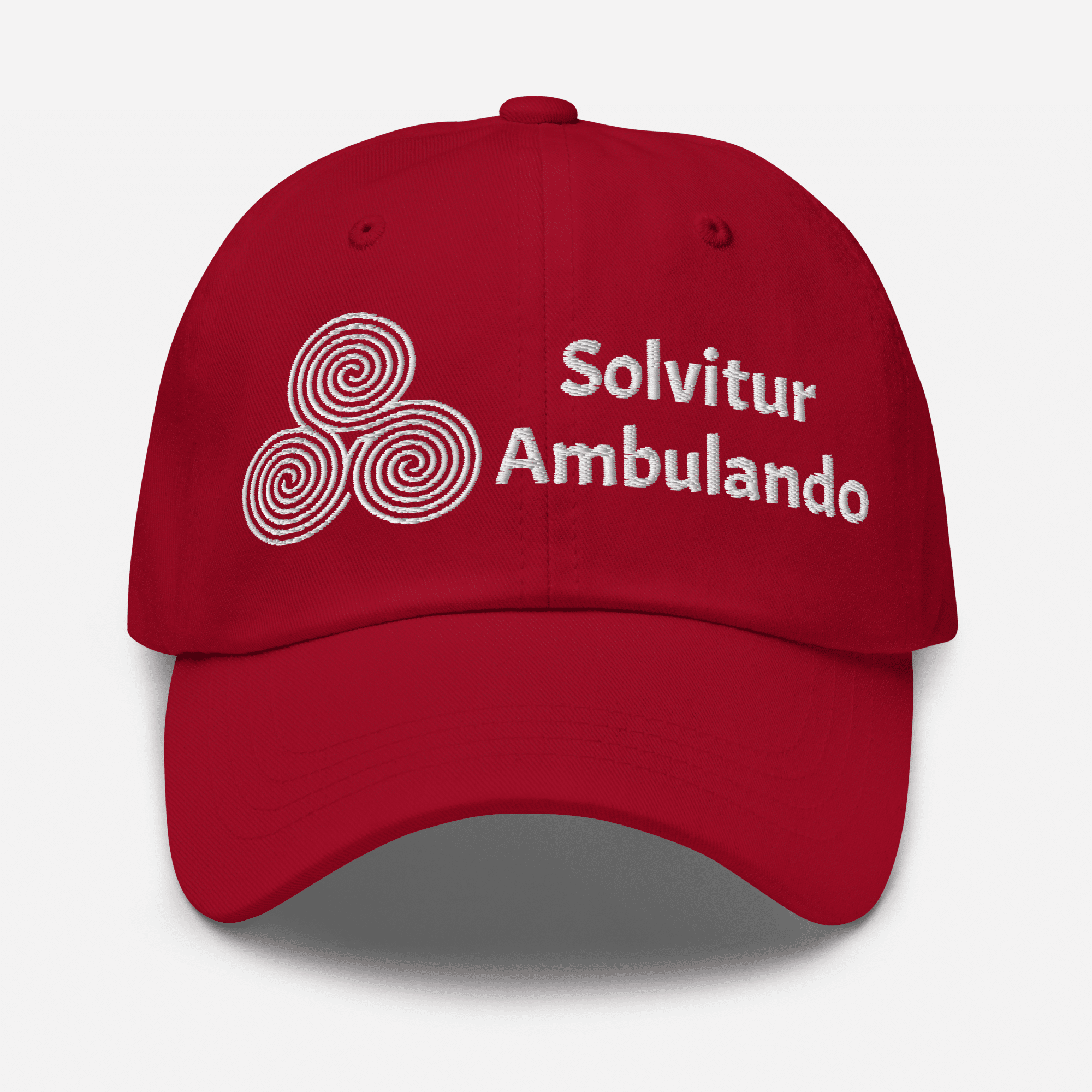 Labyrinth Triple Spiral Labyrinth Solvitur Ambulando Dad hat
