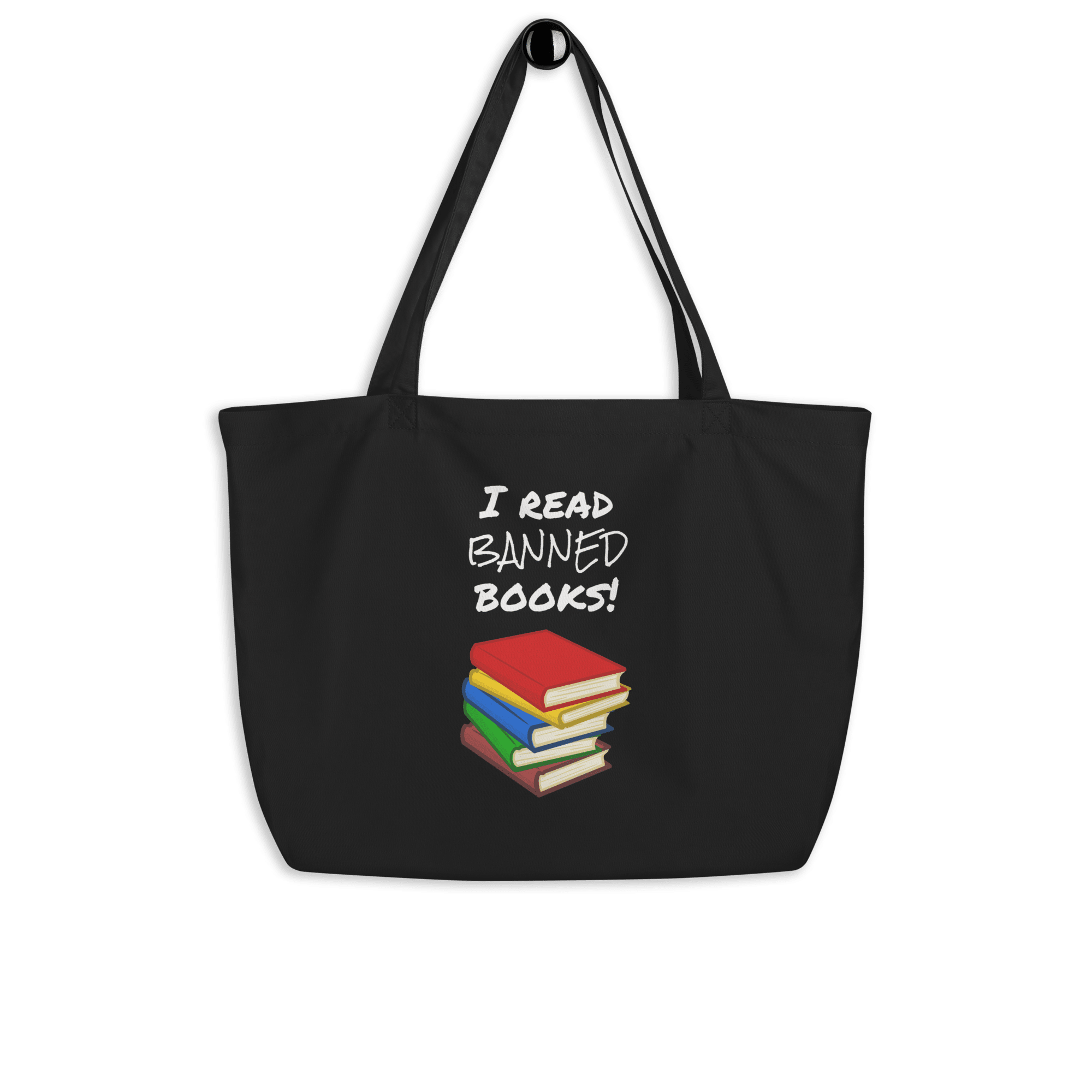 I read banned books large eco-tote-black-front-6ad154b7bff21