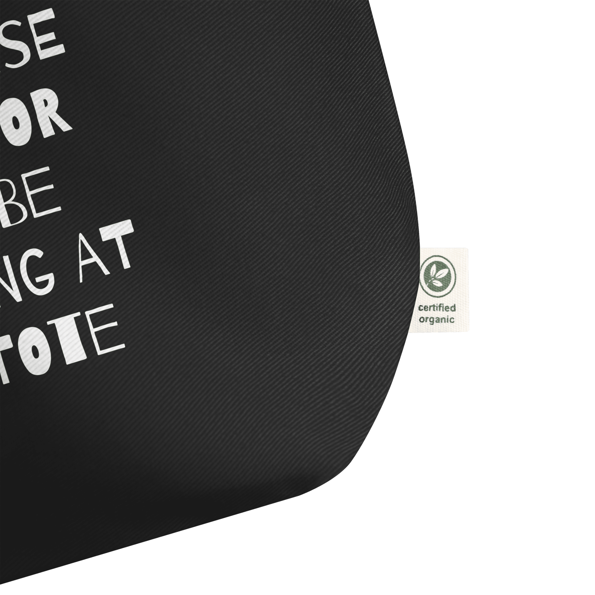 If you had a sense of humor large eco-tote-black-product-details-6ad155c7af6c4